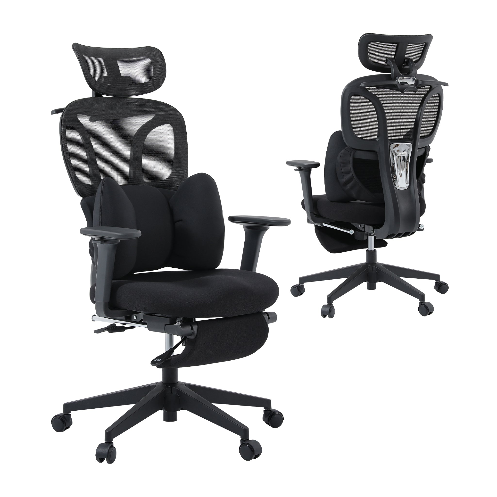 CabLady S1 Embrace Women Ergonomic Chair with Adaptive Lumbar Support