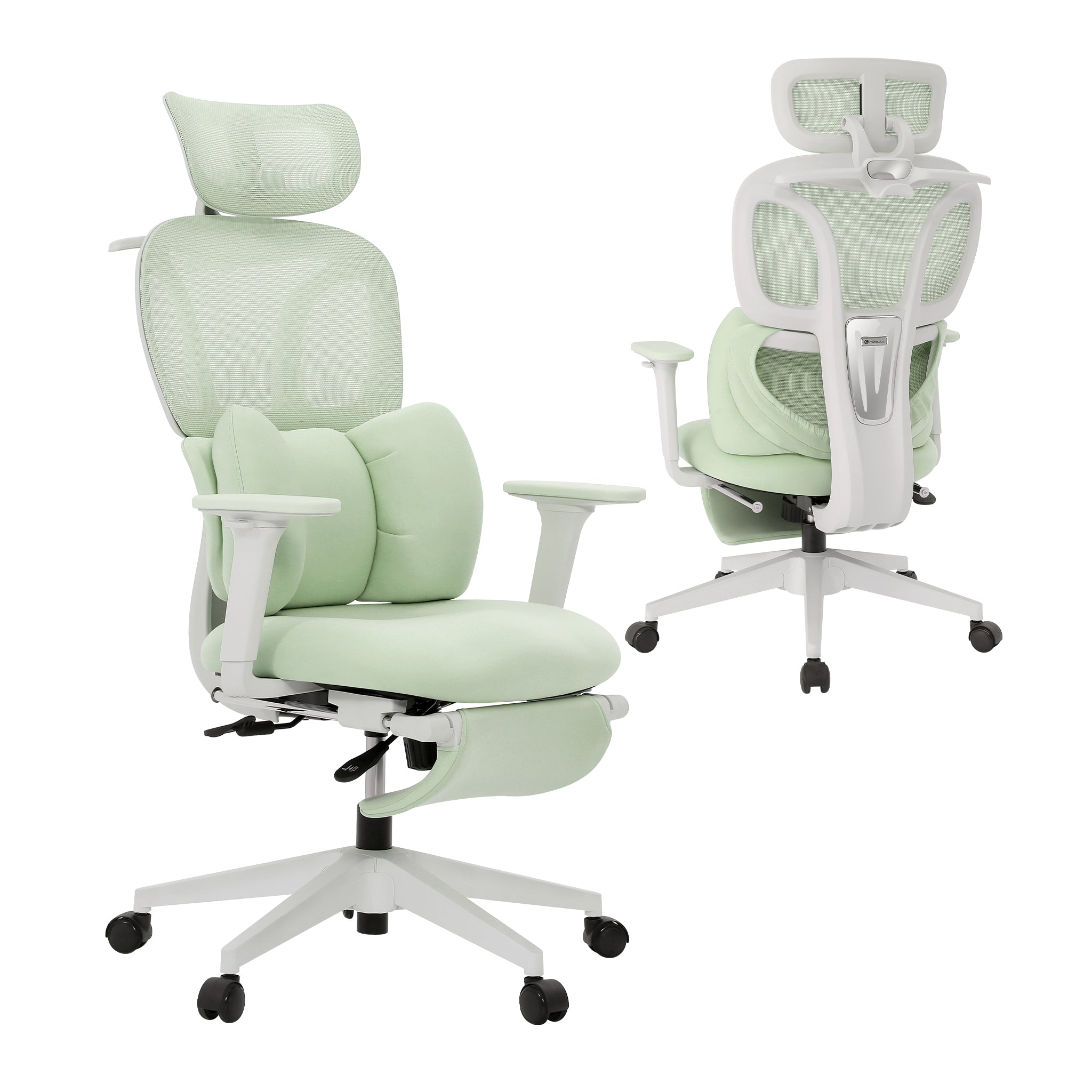 CabLady S1 Embrace Women Ergonomic Chair with Adaptive Lumbar Support