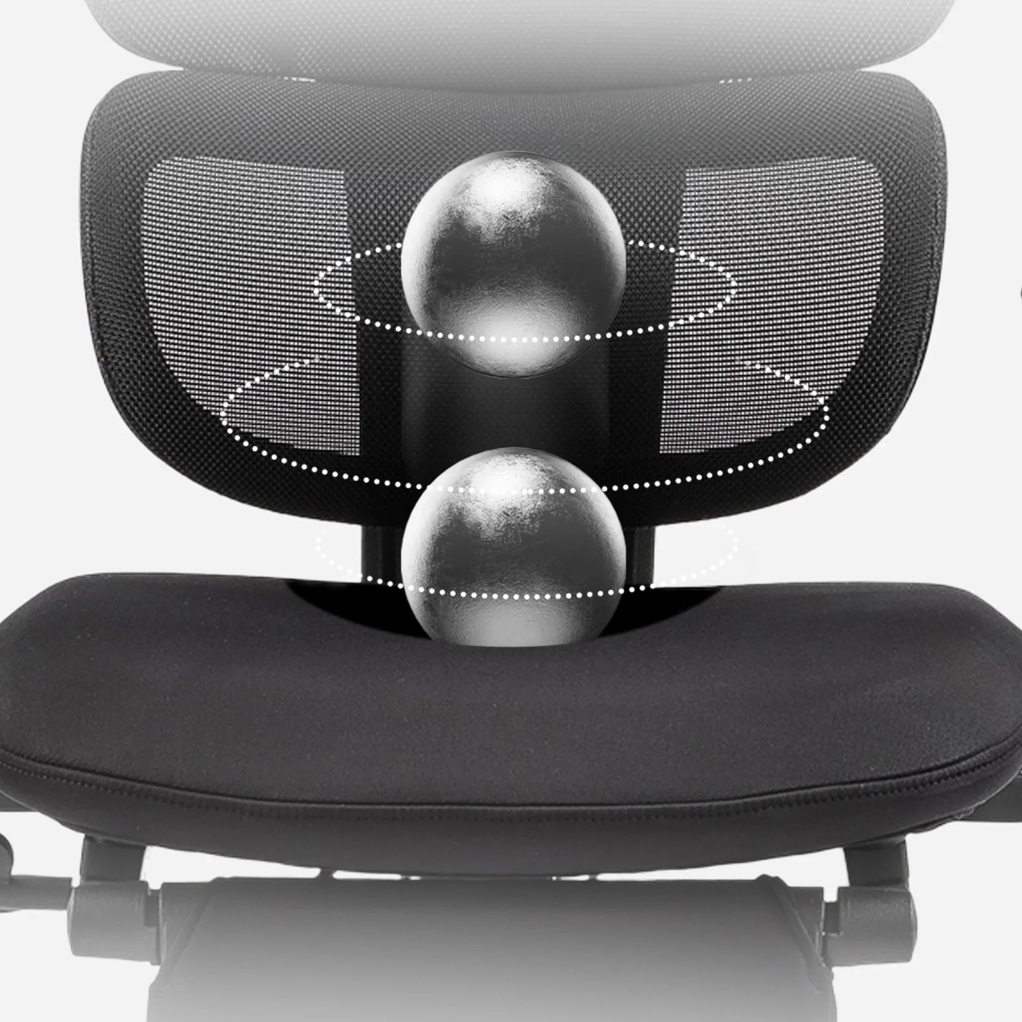 CabeVibe CabLady S1 Black Women's Ergonomic Chair with High Density Foam Seat Cushion