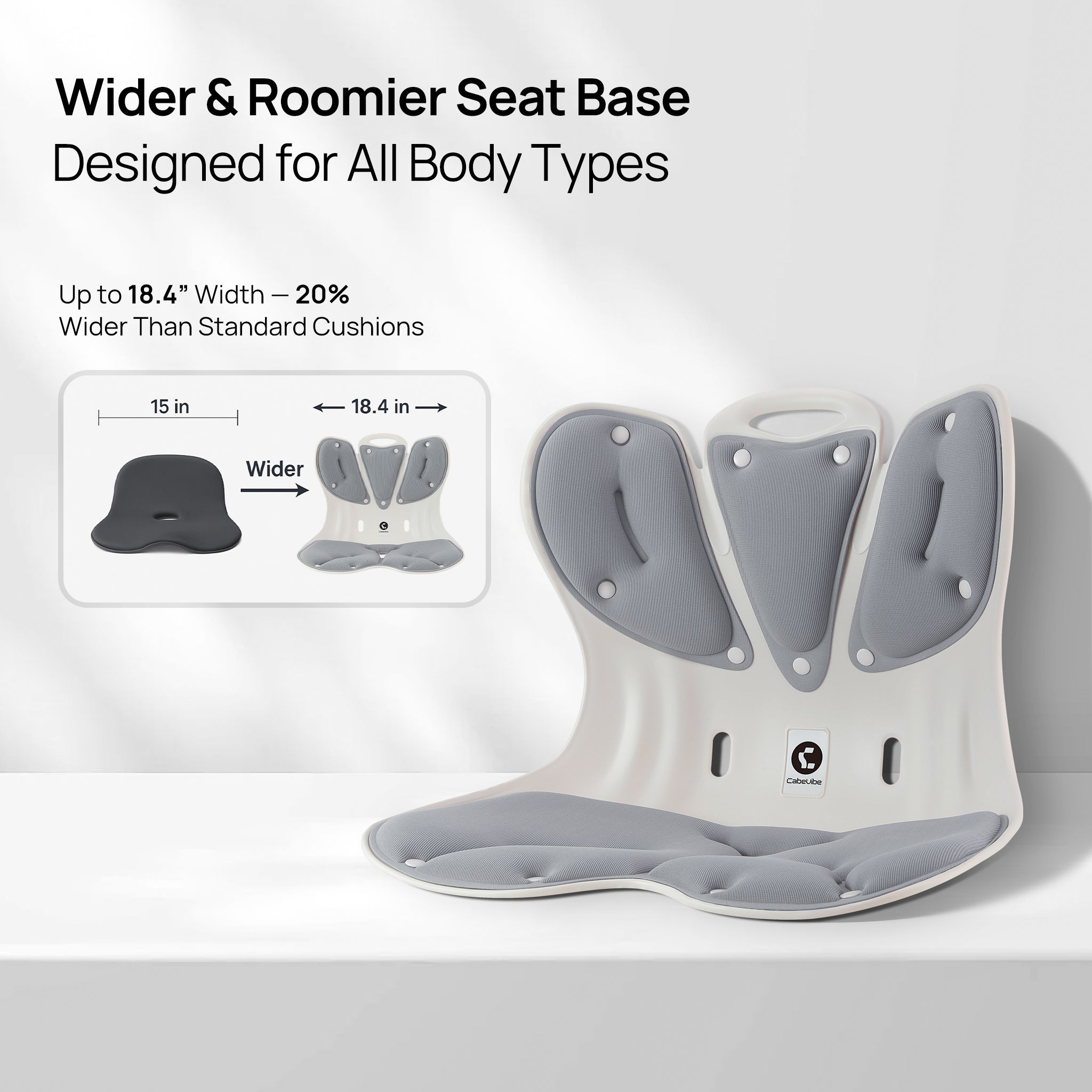 CabSupport M5 Oversized Strong-Support Ergonomic Spineseat™