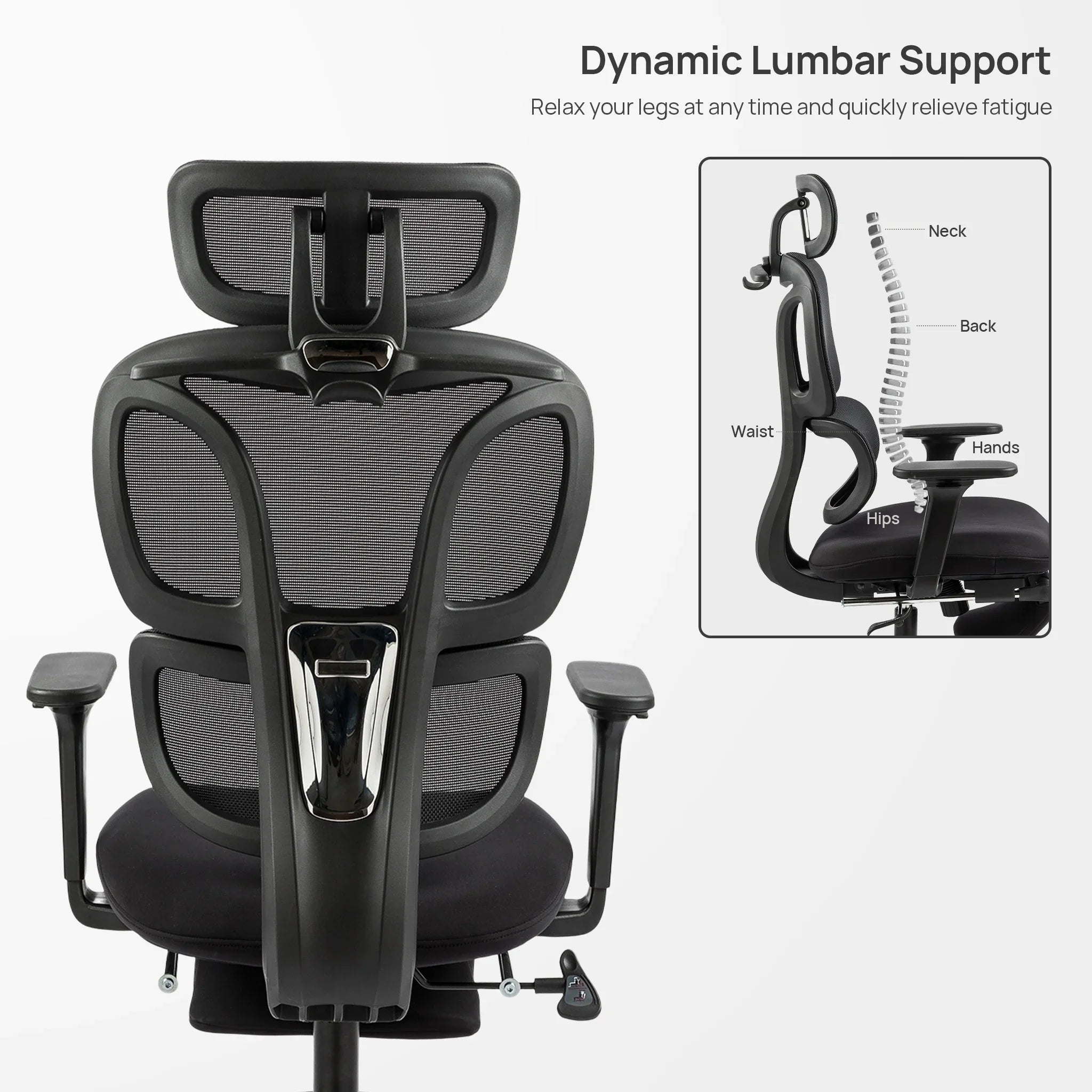 CabeVibe CabLady S1 Black Women's Ergonomic Chair