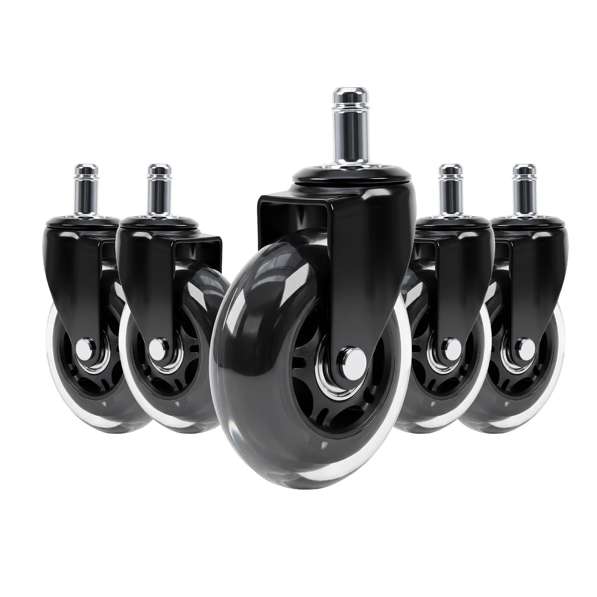 Rubber Silent Office Chair Casters