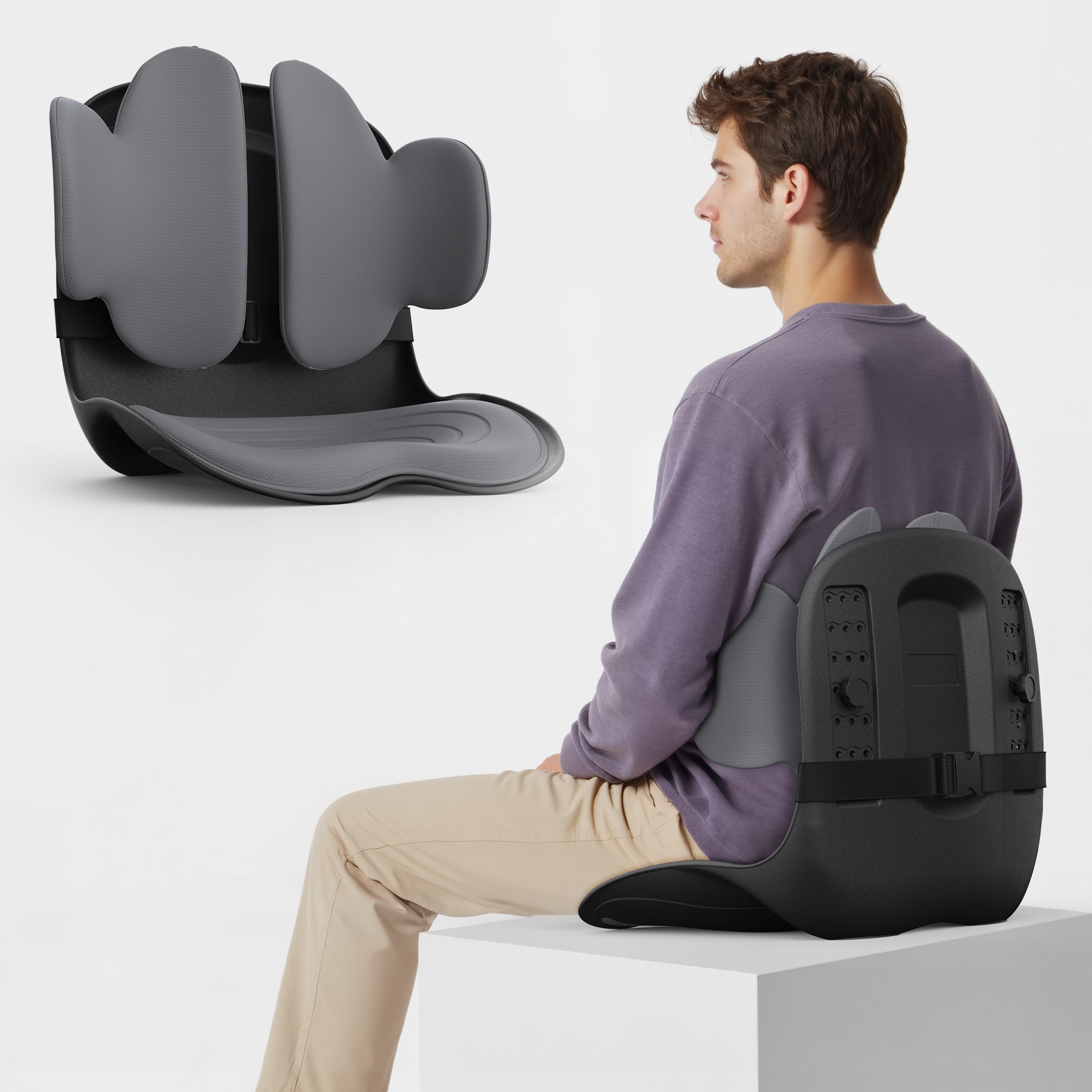 CabSupport M3 Ergonomic Dynamic Lumbar Support Spineseat™