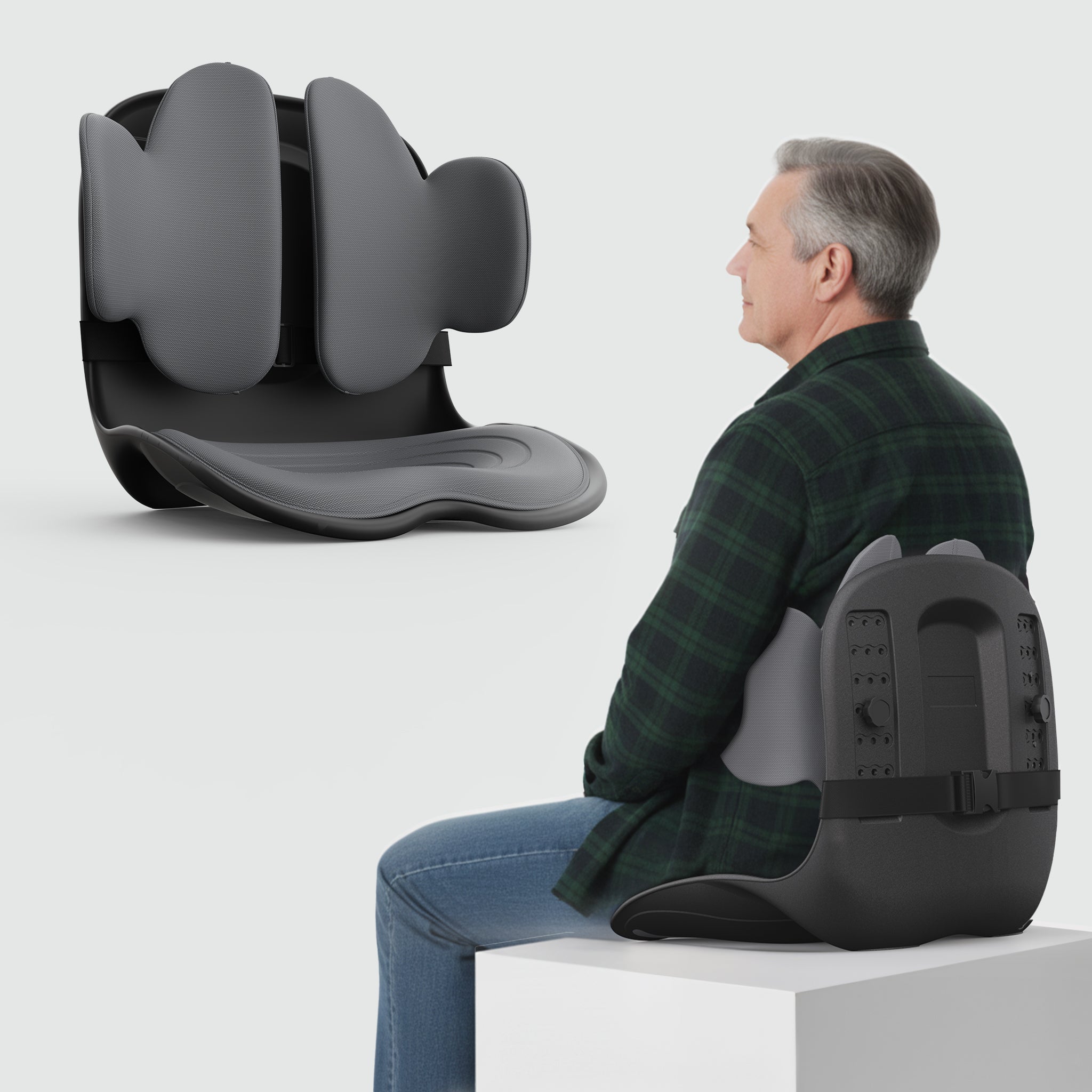 CabSupport M3 Ergonomic Dynamic Lumbar Support Spineseat™