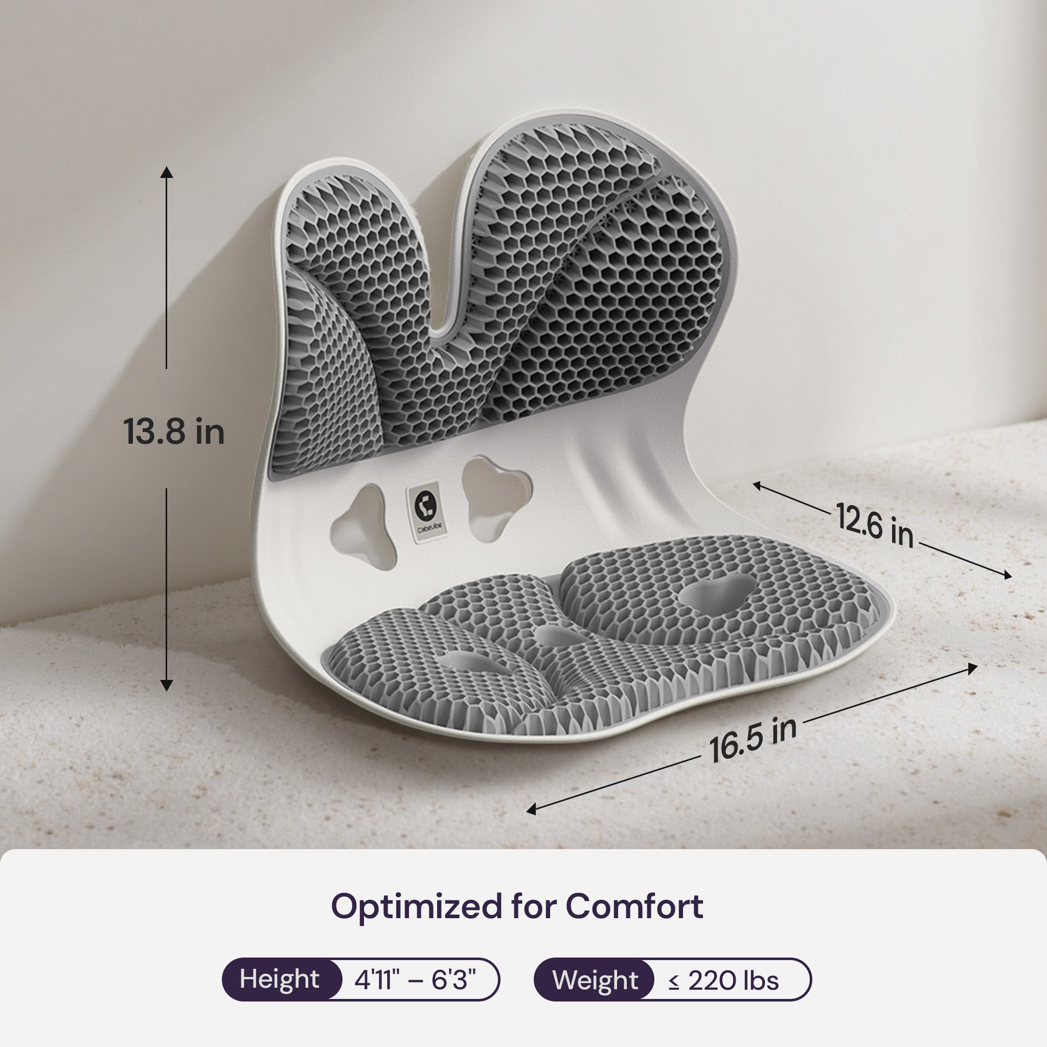 CabSupport M2 Lumbar Support Silicone Spineseat™