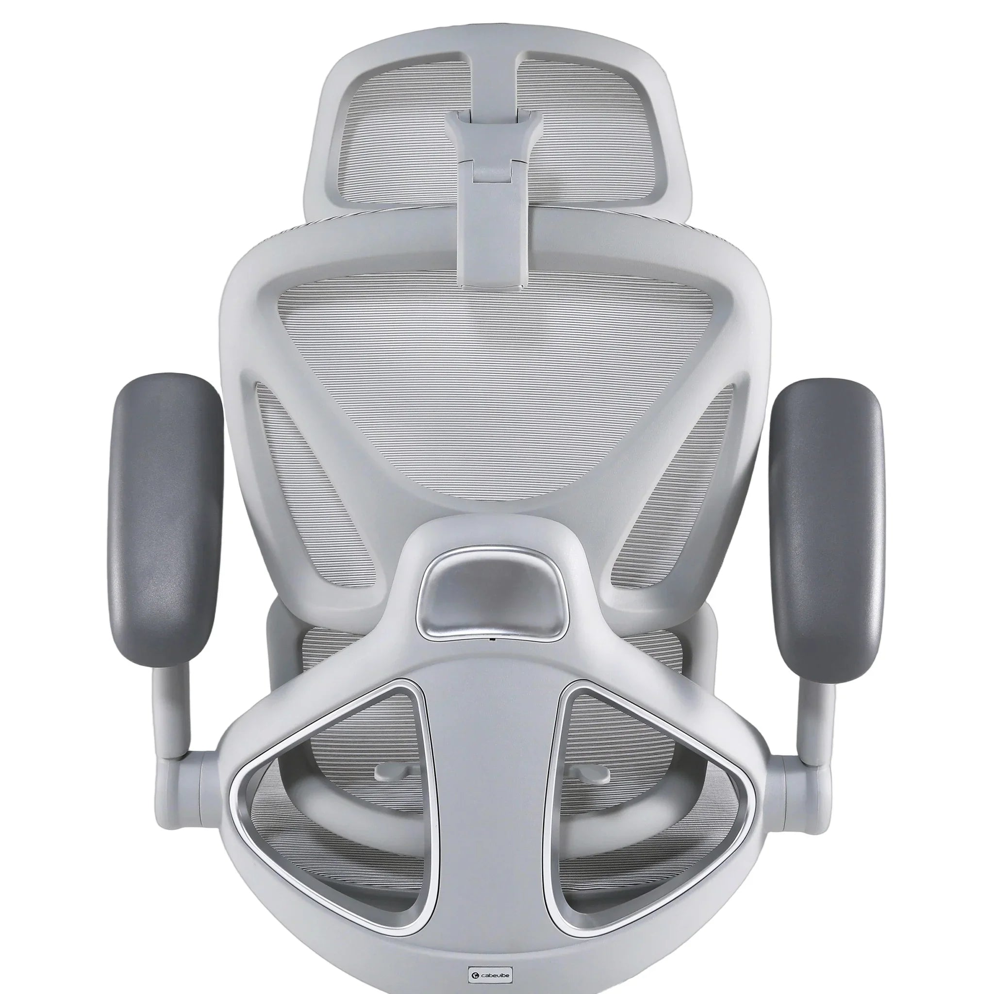 CabeVibe CabBase C2 Grey Mesh Ergonomic Chair