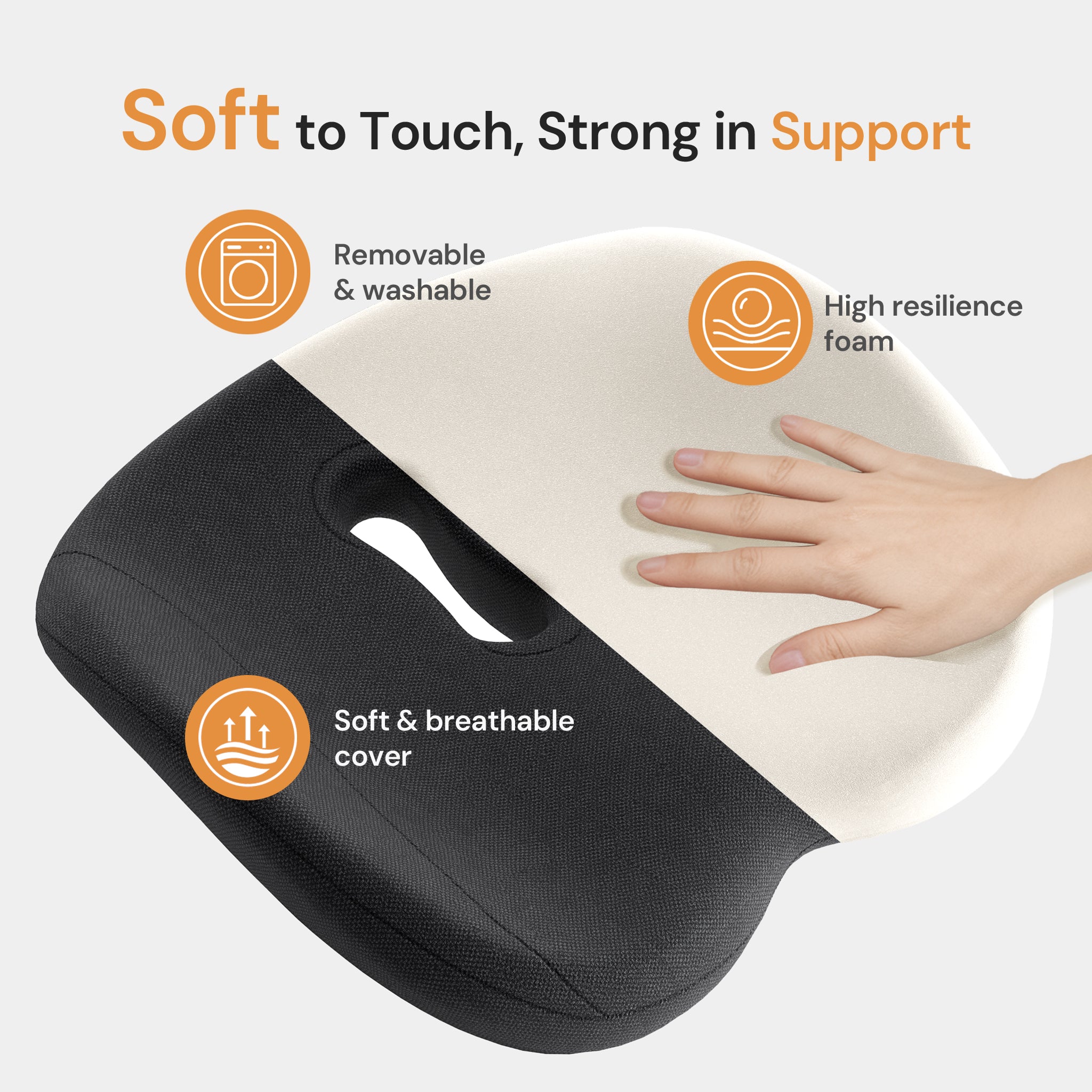 CabSupport M3 Ergonomic Dynamic Lumbar Support Spineseat™