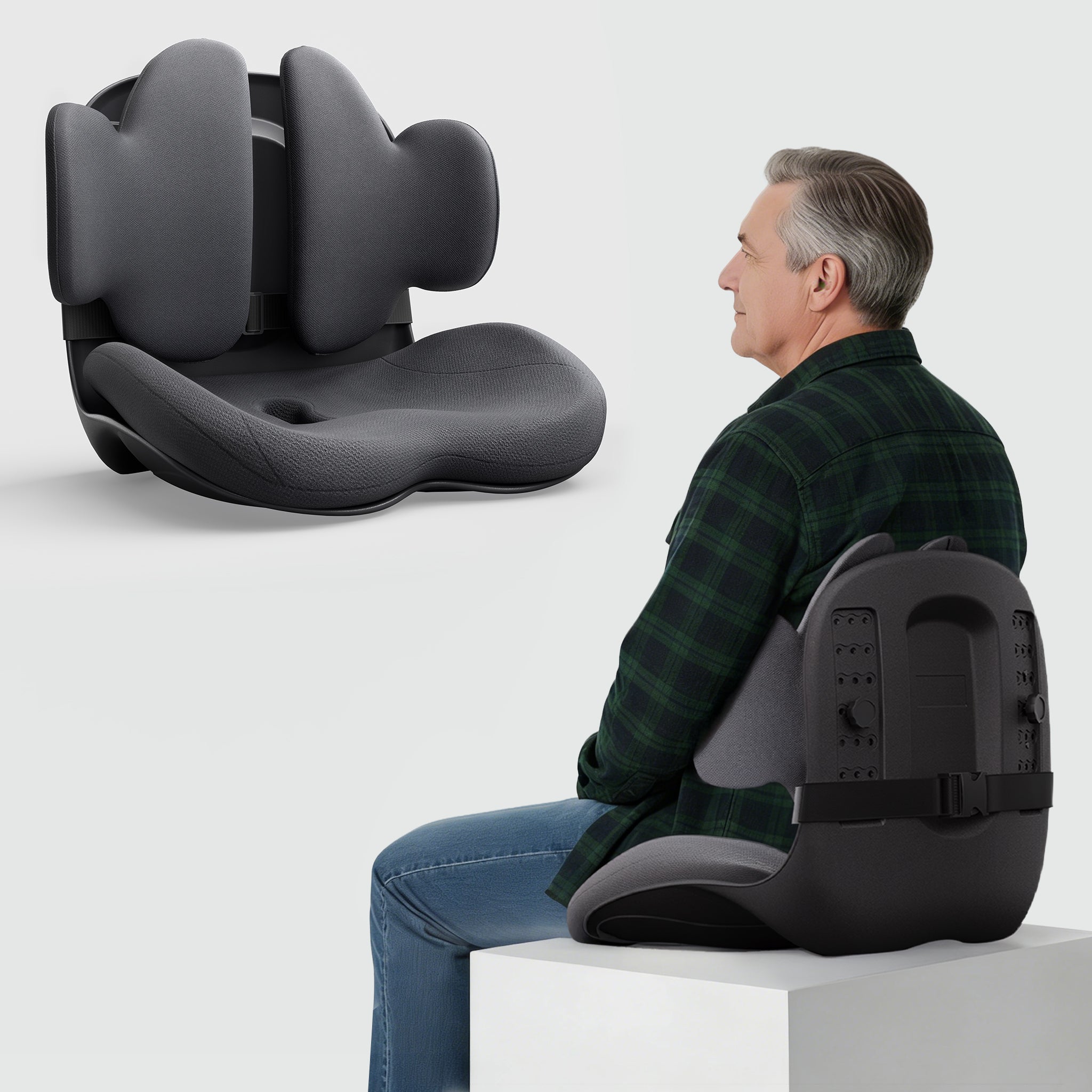 CabSupport M3 Ergonomic Dynamic Lumbar Support Spineseat™