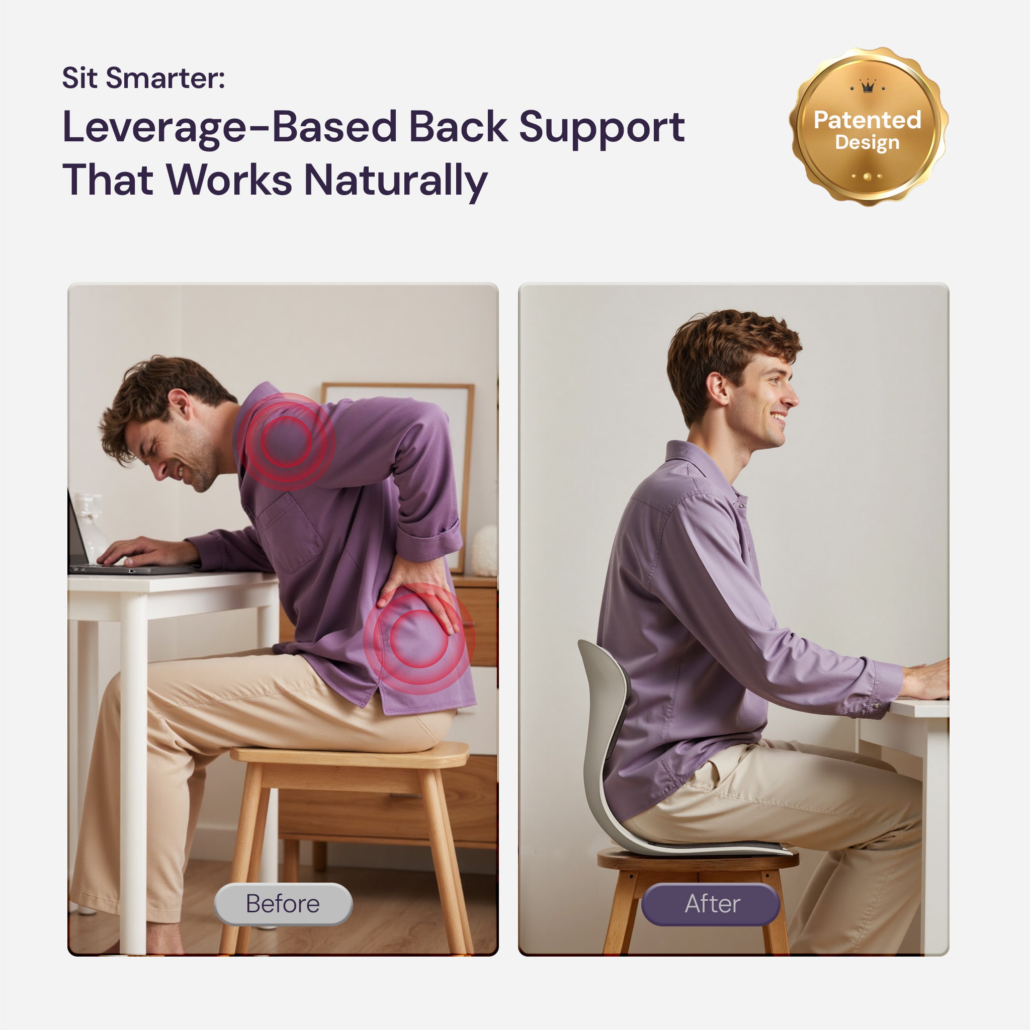 CabSupport M1 Ergonomic Posture Correction Spineseat™