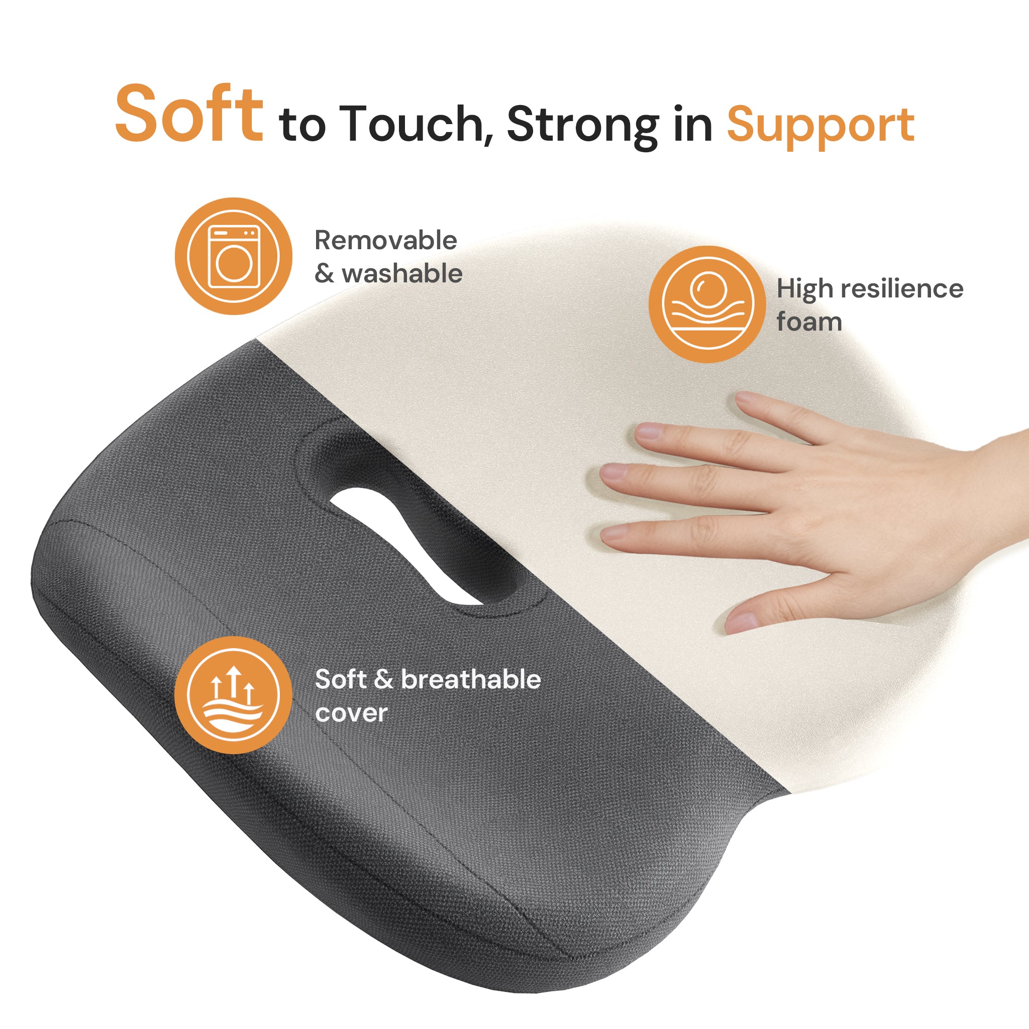 CabSupport M3 Ergonomic Dynamic Lumbar Support Spineseat™