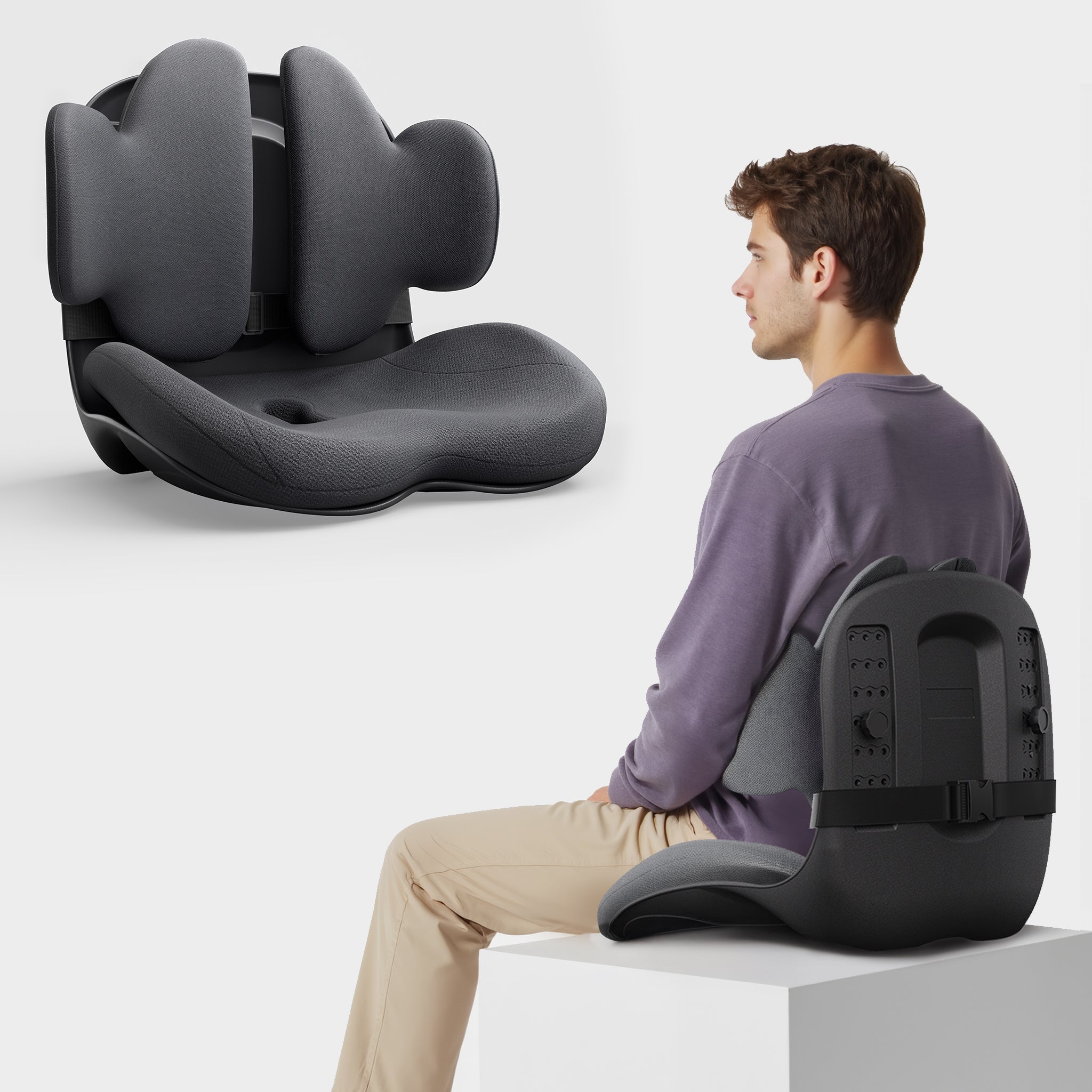 CabSupport M3 Ergonomic Dynamic Lumbar Support Spineseat™