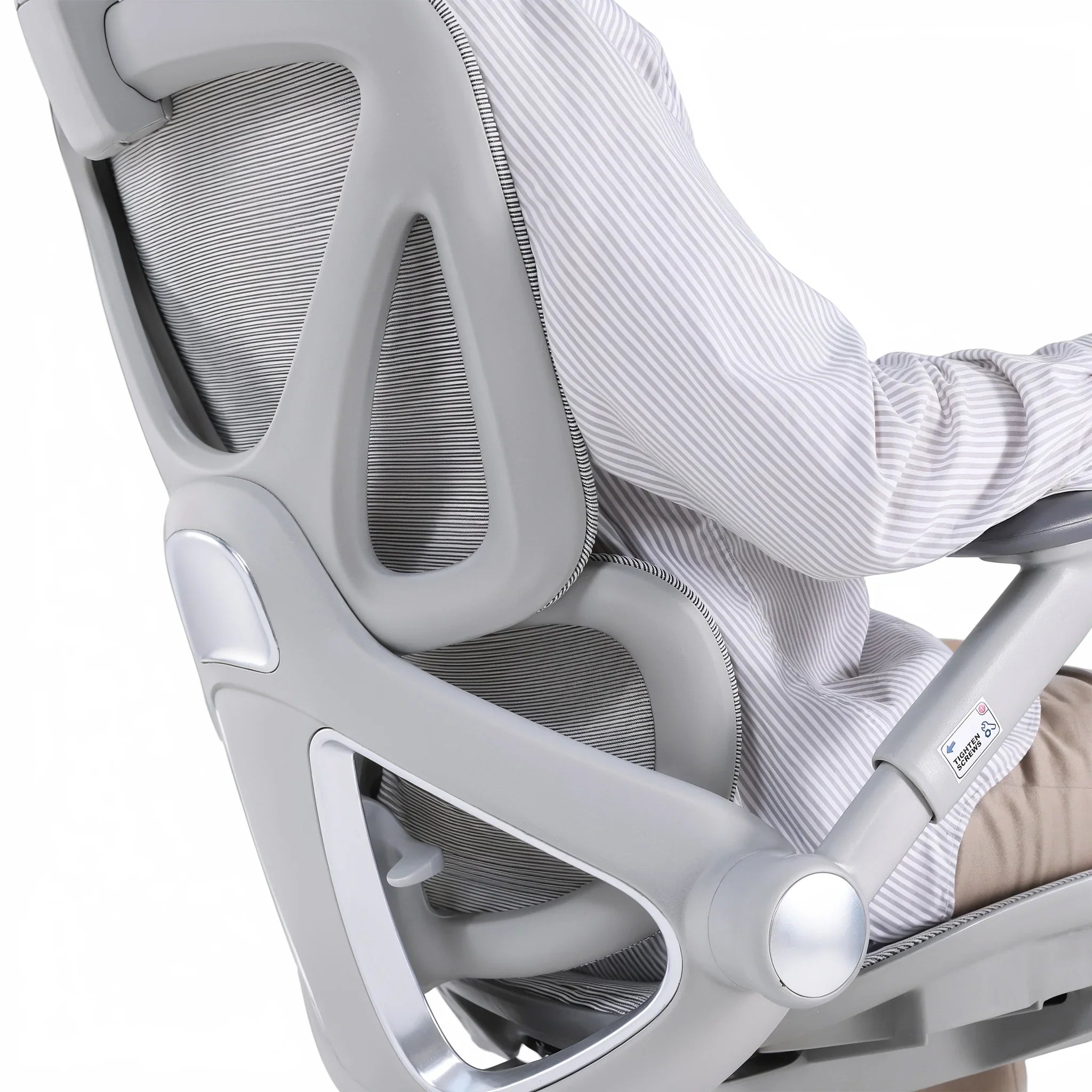 CabeVibe CabBase C2 Grey Mesh Ergonomic Chair