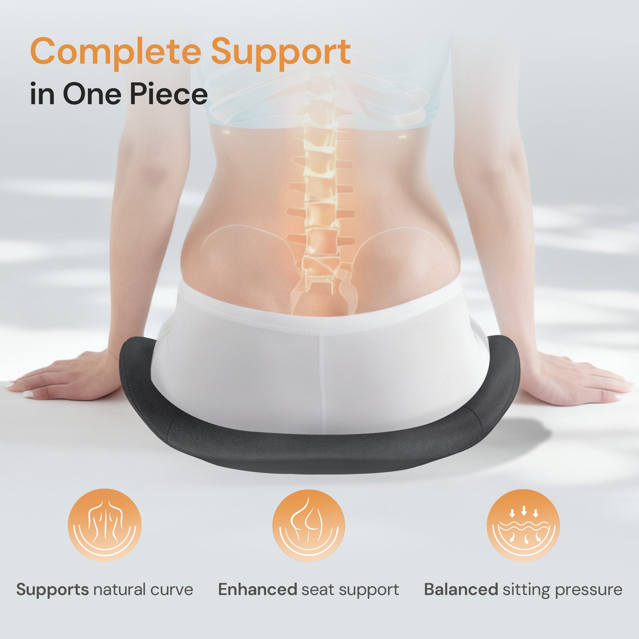 CabSupport M3 Ergonomic Dynamic Lumbar Support Spineseat™