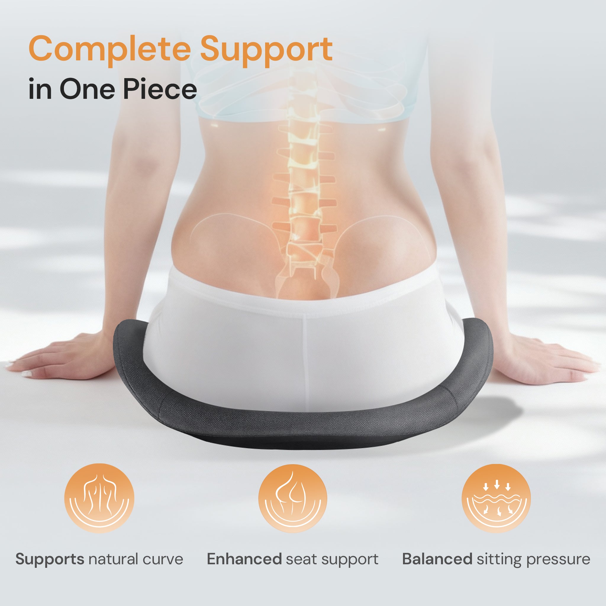 CabSupport M3 Ergonomic Dynamic Lumbar Support Spineseat™