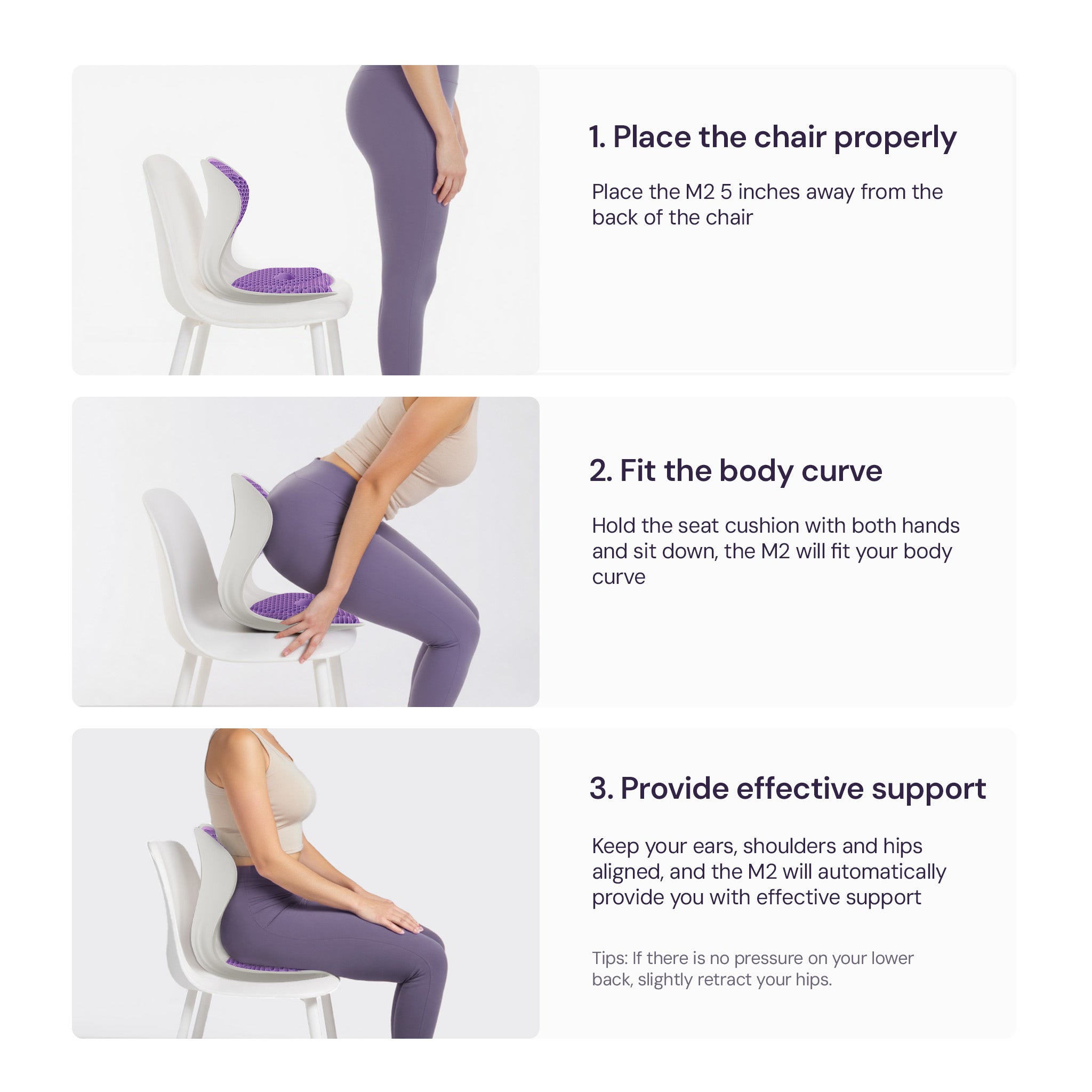 CabSupport M2 Lumbar Support Silicone Spineseat™