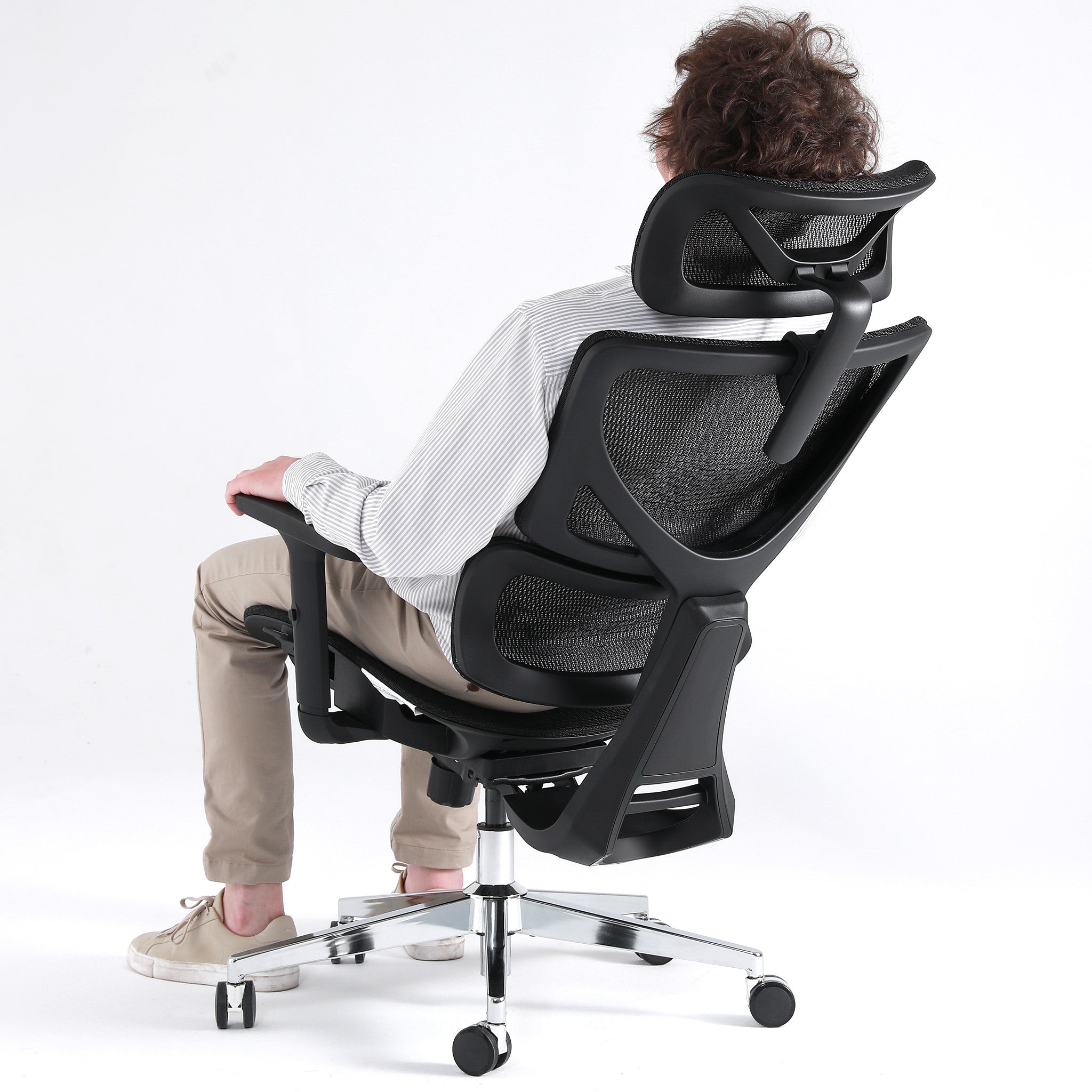 CabBase C1/A518 WireControl™ Mesh Ergonomic Office Chair