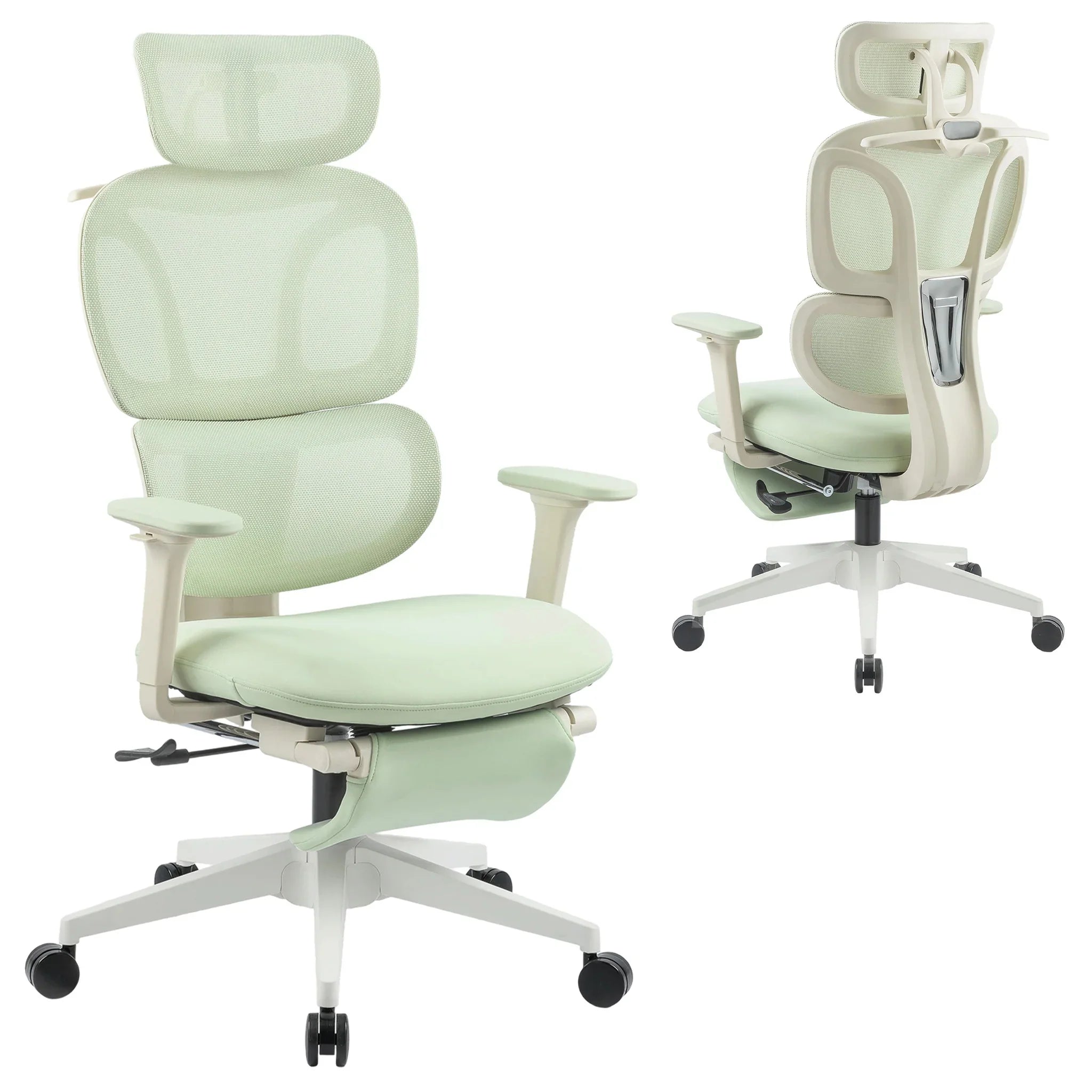 CabeVibe CabLady S1 Green Mesh Ergonomic Chair