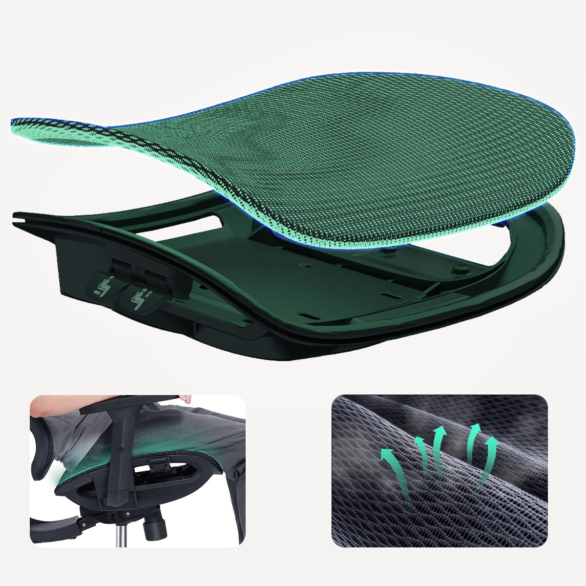 CabeVibe C1 Mesh Seat