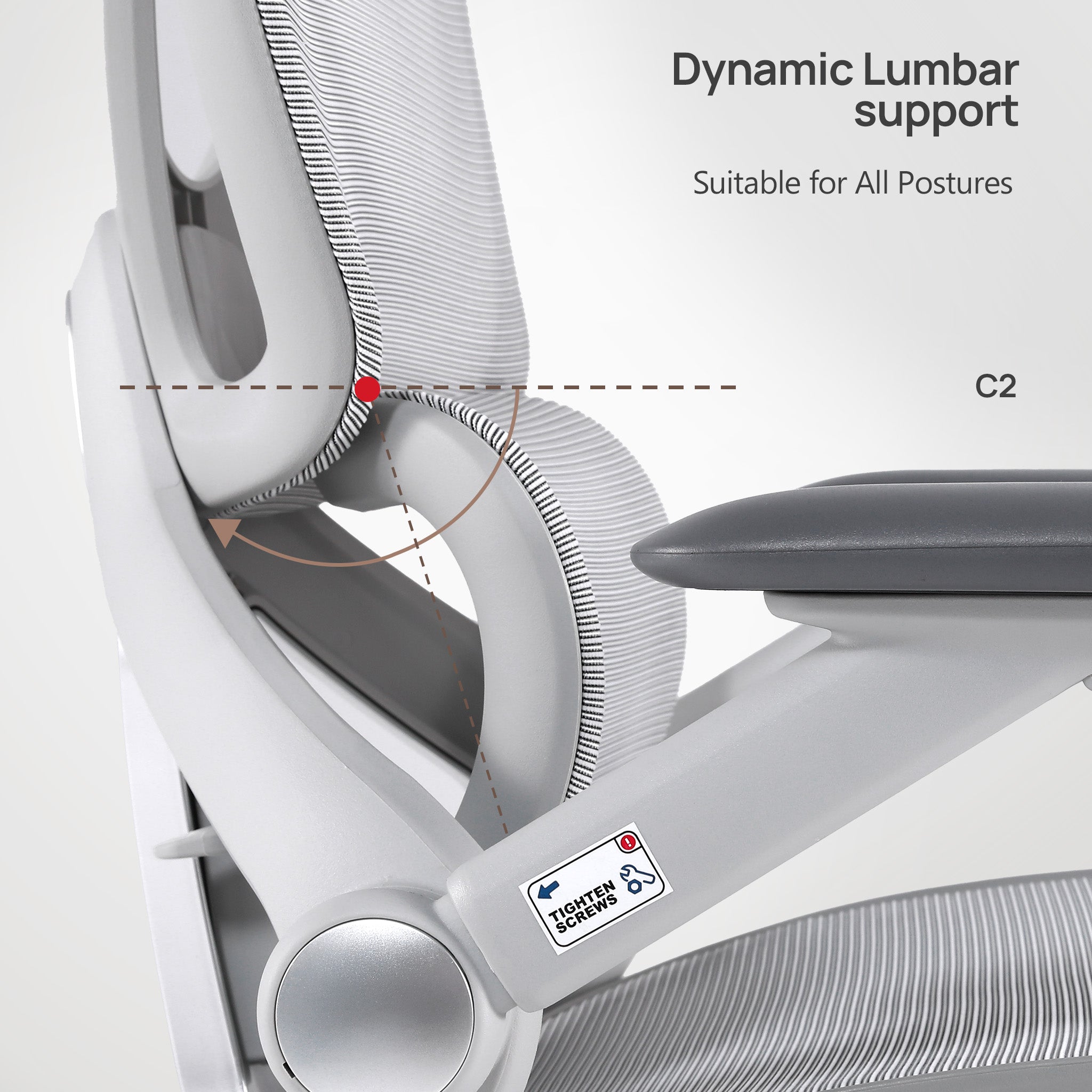 CabeVibe C2 Dynamic Lumbar Support