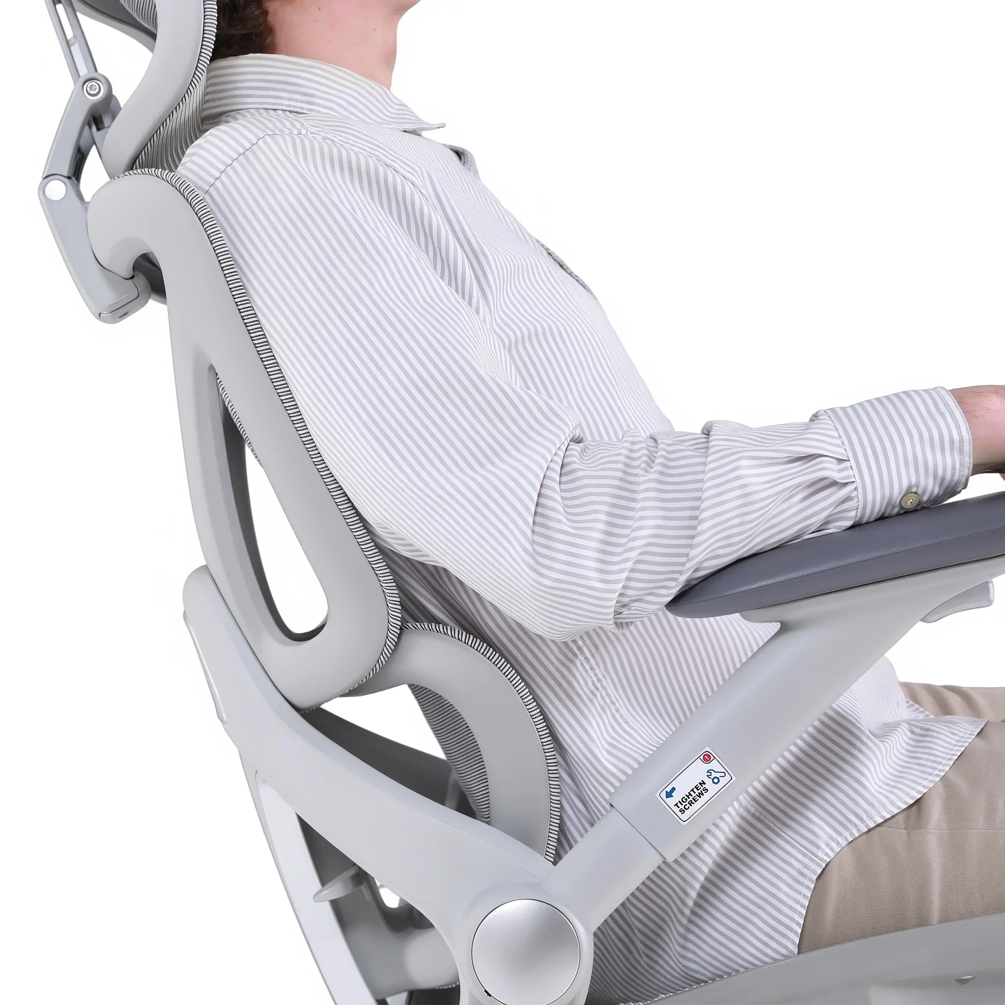 CabeVibe CabBase C2 Grey Mesh Ergonomic Chair