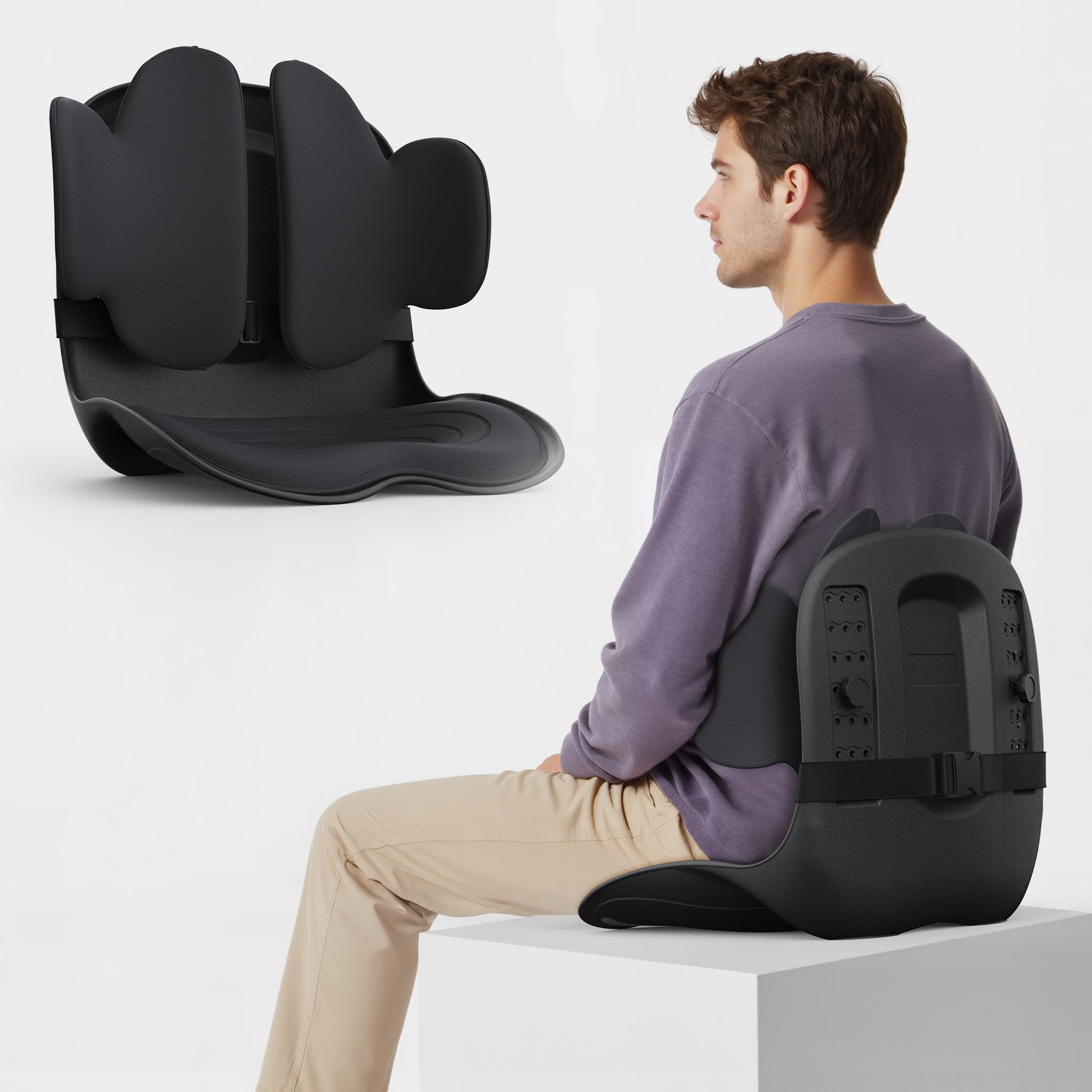 CabSupport M3 Ergonomic Dynamic Lumbar Support Spineseat™