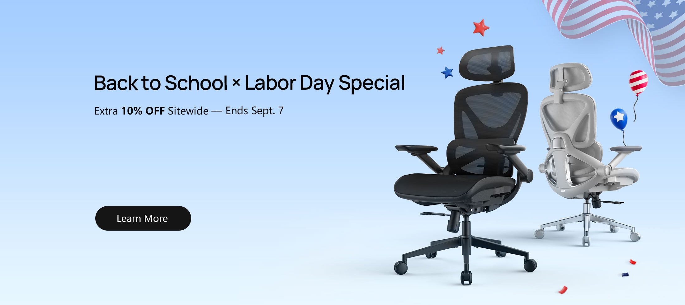 Labor Day Sale in Full Swing – 10% OFF Storewide