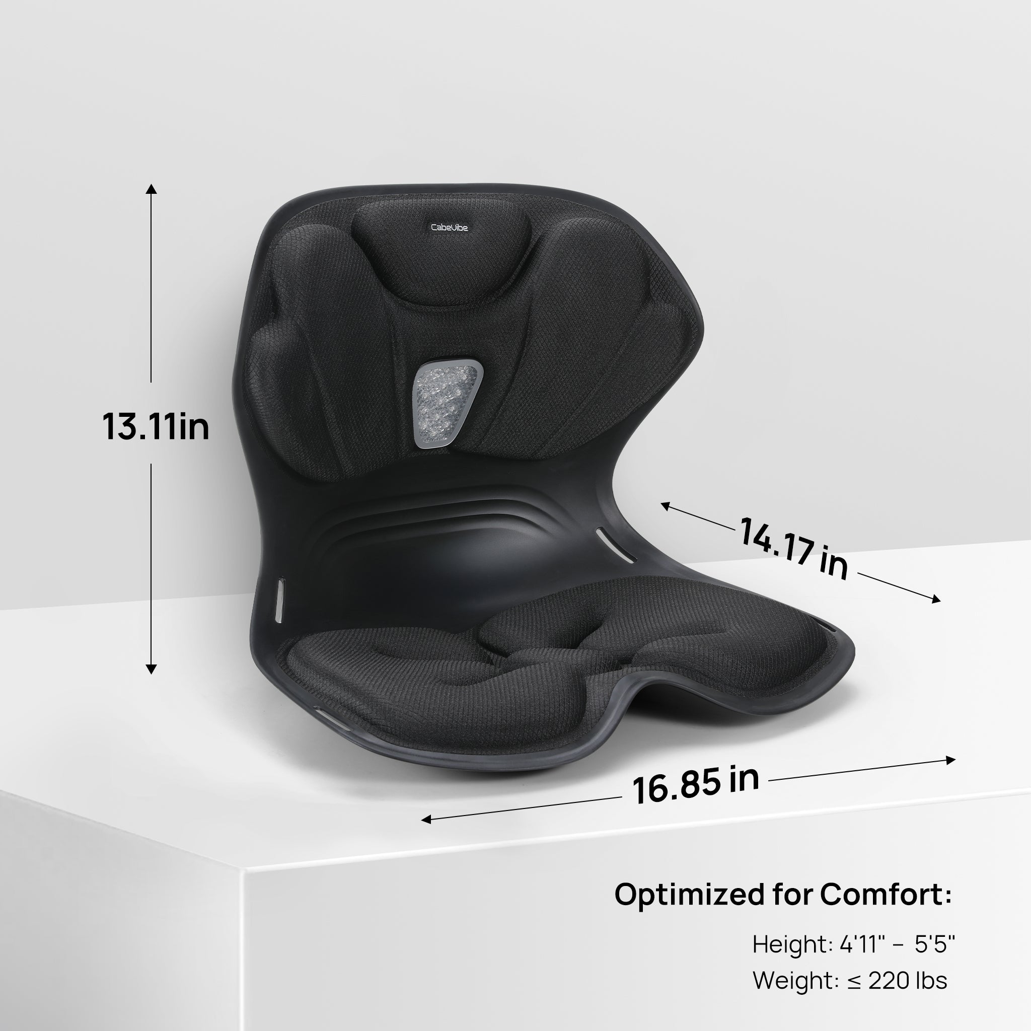 CabSupport M4 Portable Heated-Massage Ergonomic Spineseat™