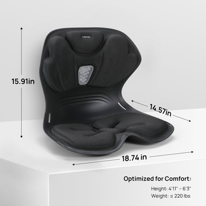 CabSupport M4 Portable Heated-Massage Ergonomic Spineseat™