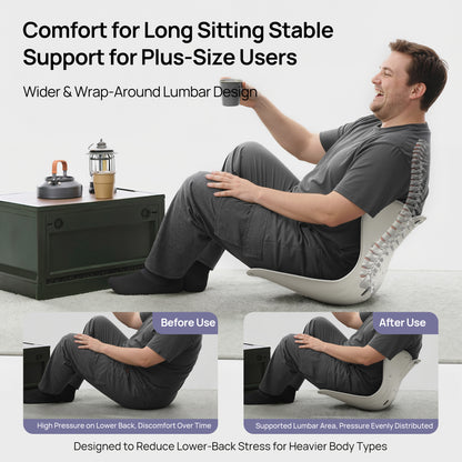 CabSupport M5 Oversized Strong-Support Ergonomic Spineseat™