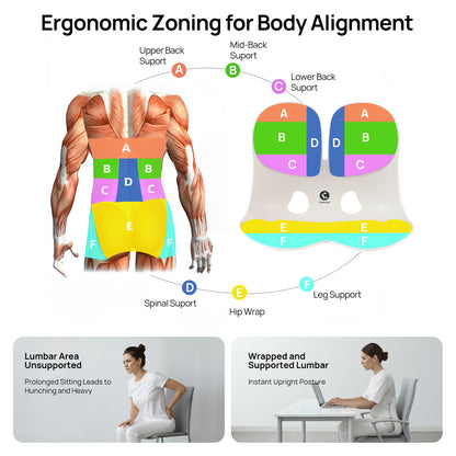 CabSupport M5 Oversized Strong-Support Ergonomic Spineseat™