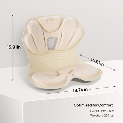 CabSupport M4 Portable Heated-Massage Ergonomic Spineseat™