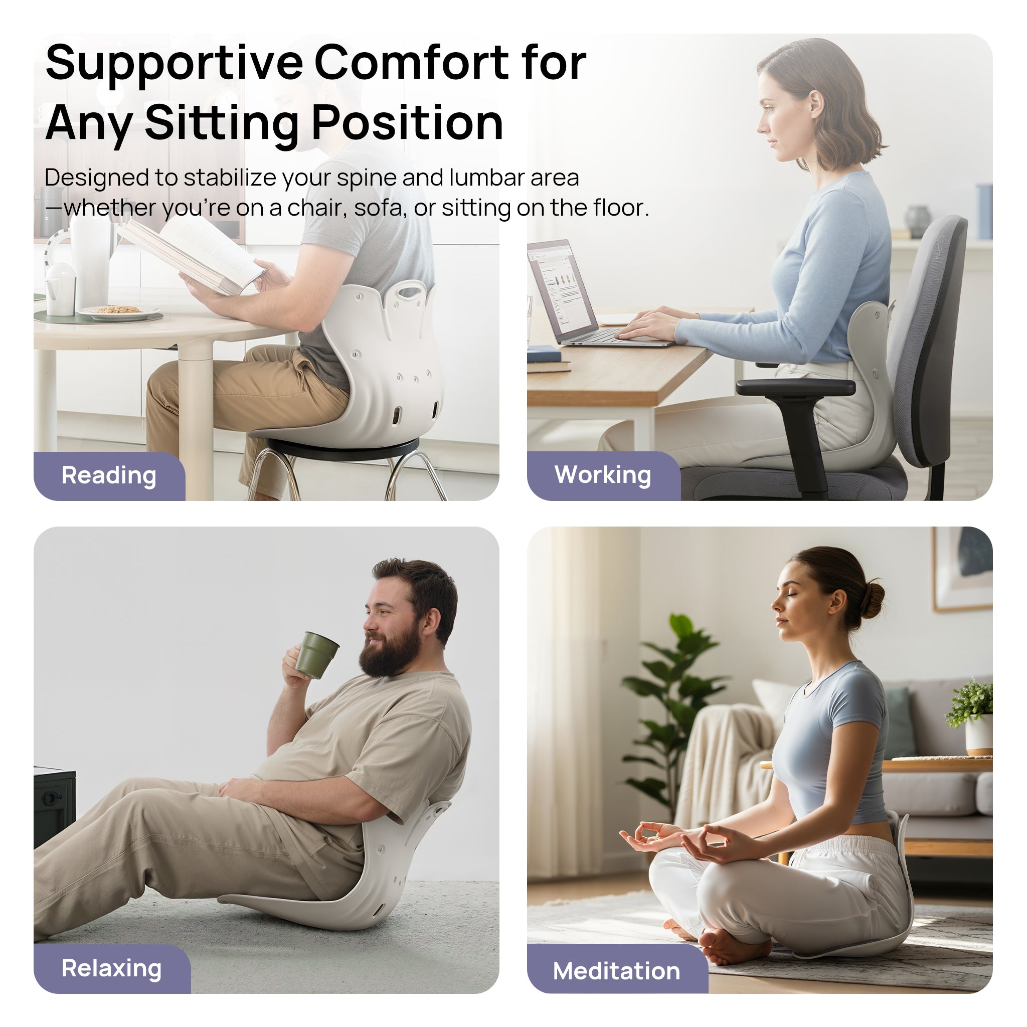 CabSupport M5 Oversized Strong-Support Ergonomic Spineseat™