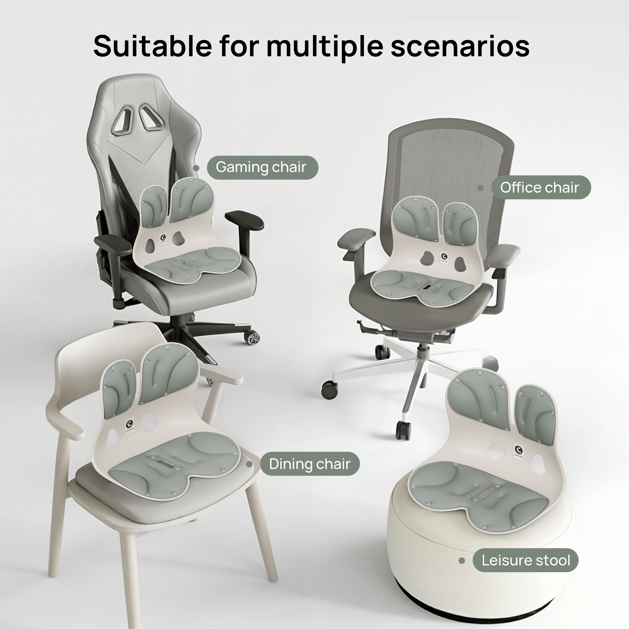 CabSupport M5 Oversized Strong-Support Ergonomic Spineseat™