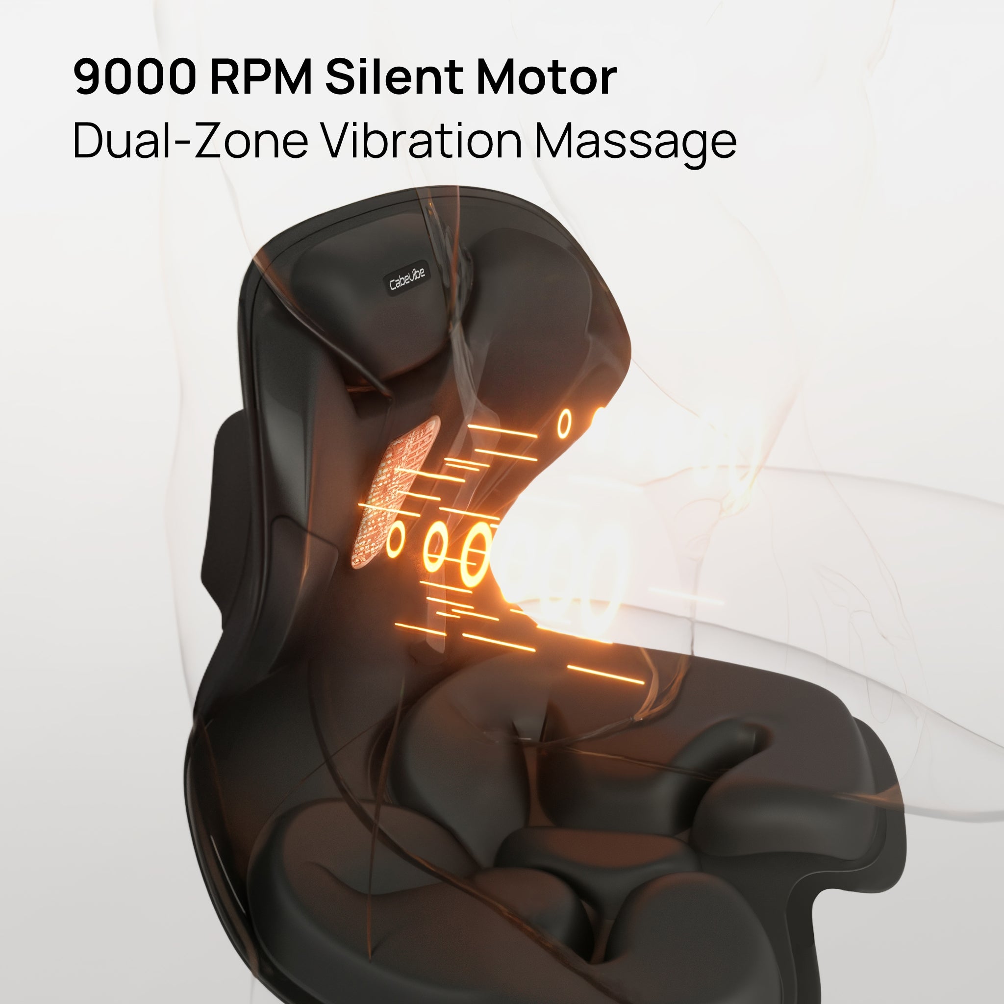 CabSupport M4 Portable Heated-Massage Ergonomic Spineseat™