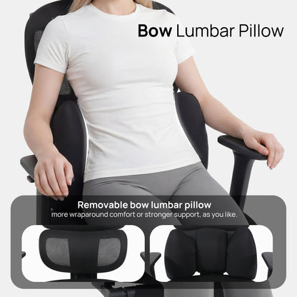 CabLady S1 Embrace Women Ergonomic Chair with Adaptive Lumbar Support