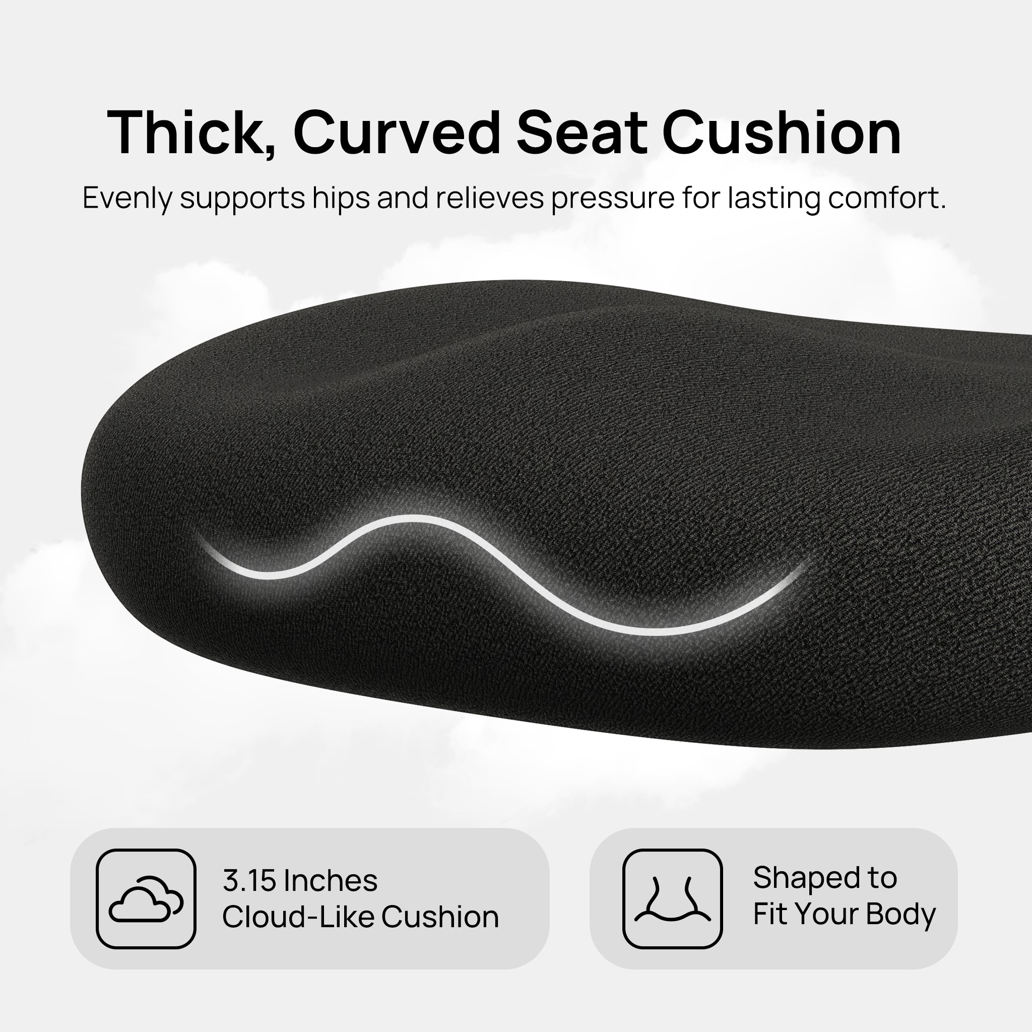 CabLady S1 Embrace Women Ergonomic Chair with Adaptive Lumbar Support