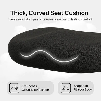 CabLady S1 Embrace Women Ergonomic Chair with Adaptive Lumbar Support