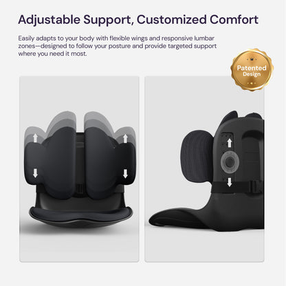 CabSupport M3 Ergonomic Dynamic Lumbar Support Spineseat™