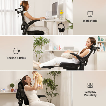 CabLady S2 Petite-friendly Women Ergonomic Office Chair