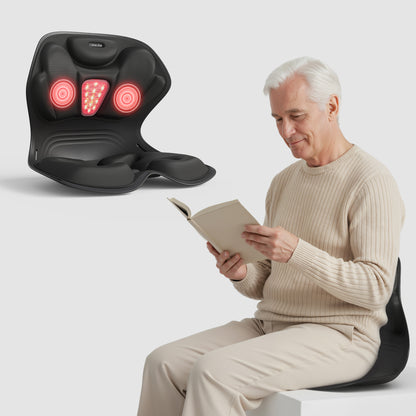 CabSupport M4 Portable Heated-Massage Ergonomic Spineseat™