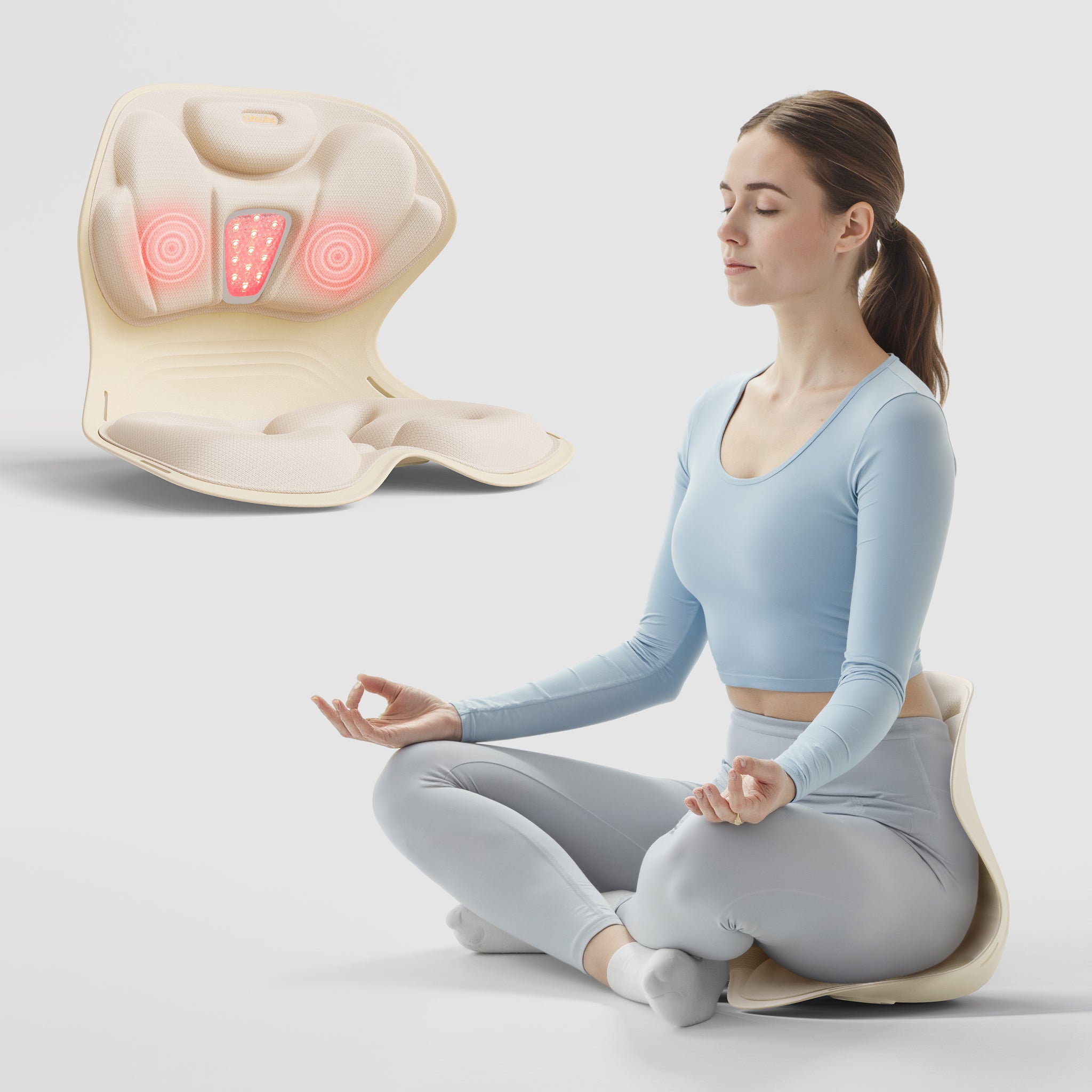 CabSupport M4 Portable Heated-Massage Ergonomic Spineseat™