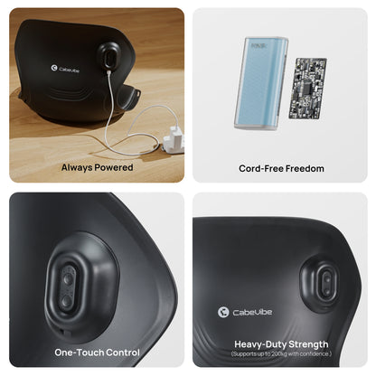 CabSupport M4 Portable Heated-Massage Ergonomic Spineseat™