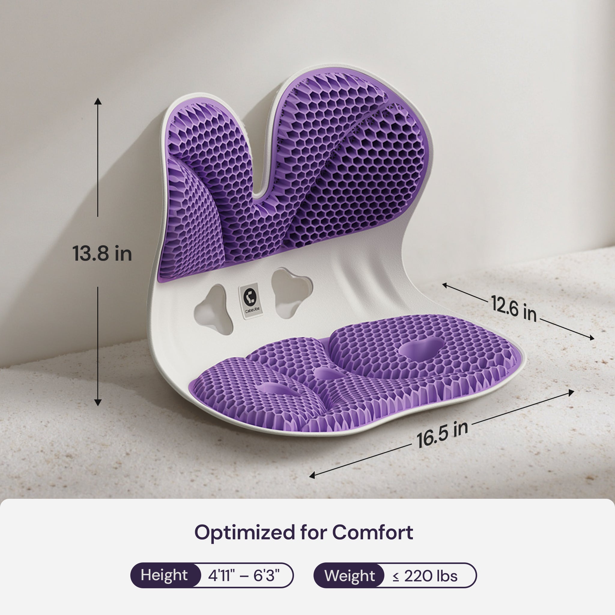 CabSupport M2 Lumbar Support Silicone Spineseat™