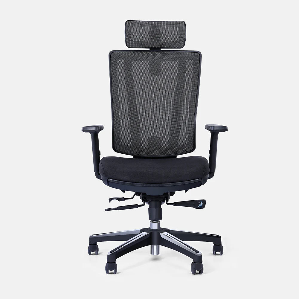 CabeVibe CR63 Sponge Seat Ergonomic Office Chair with Footrest