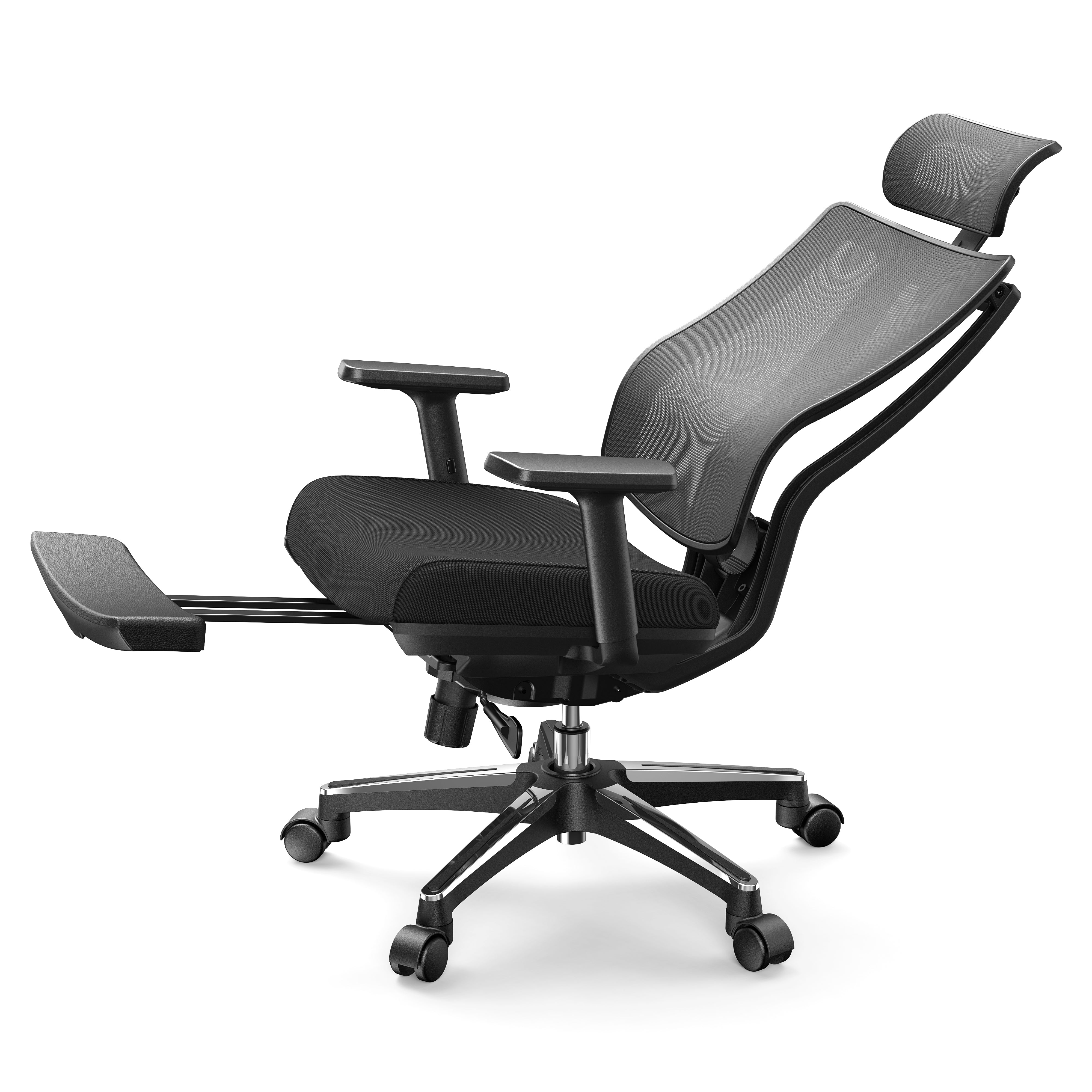 CabeVibe CR63 Sponge Seat Ergonomic Office Chair with Footrest