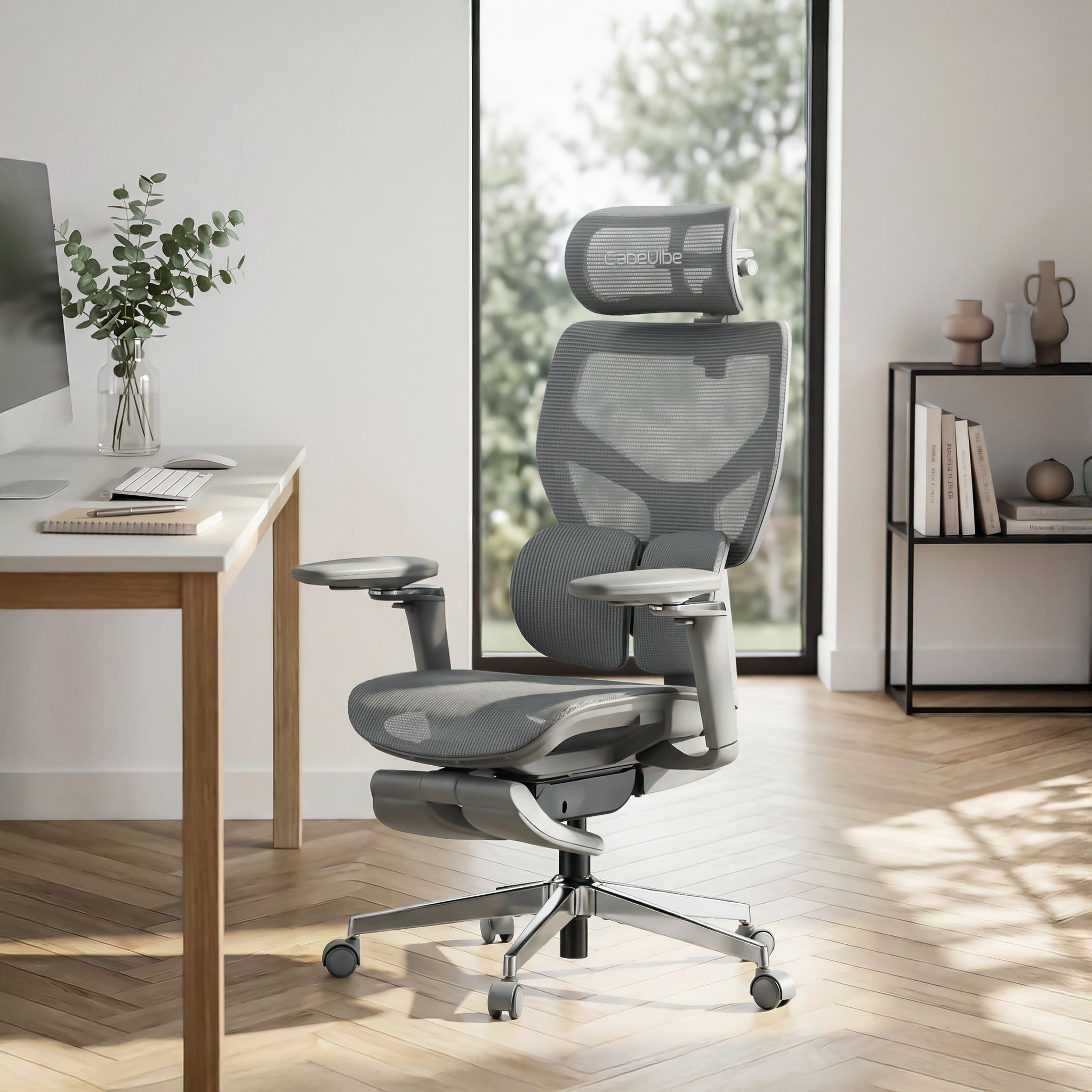 CabBase C3 Dual Lumbar Ergonomic Office Chair