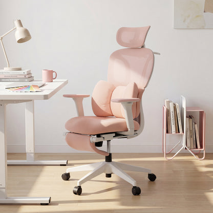 CabLady S1 Embrace Women Ergonomic Chair with Adaptive Lumbar Support