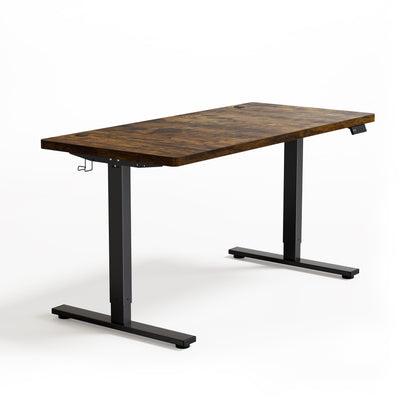 CabDesk D60 Height-Adjustable Standing Desk for Home Office (60"W×28"D)