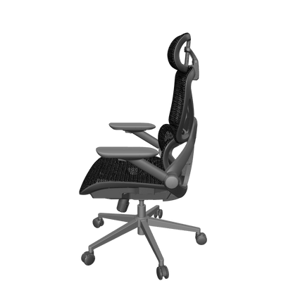 CabeVibe CabBase C2 Black Mesh Ergonomic Chair