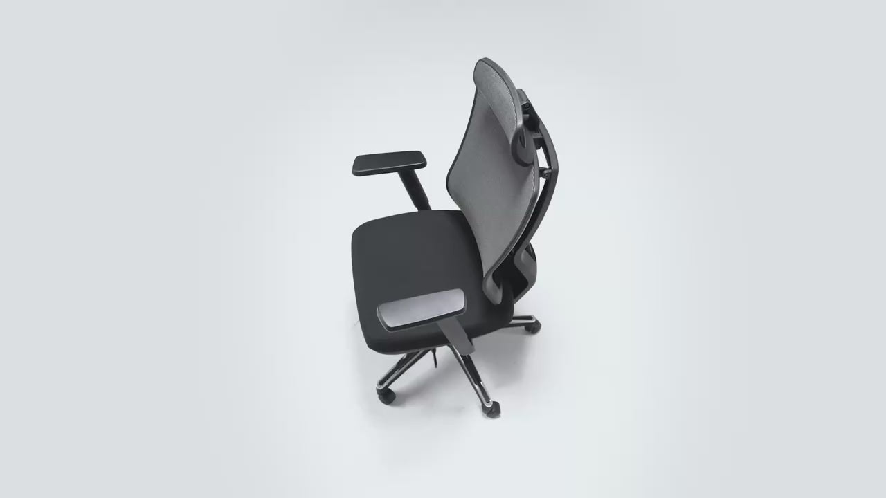Load video: Cabevibe ergonomic office chair